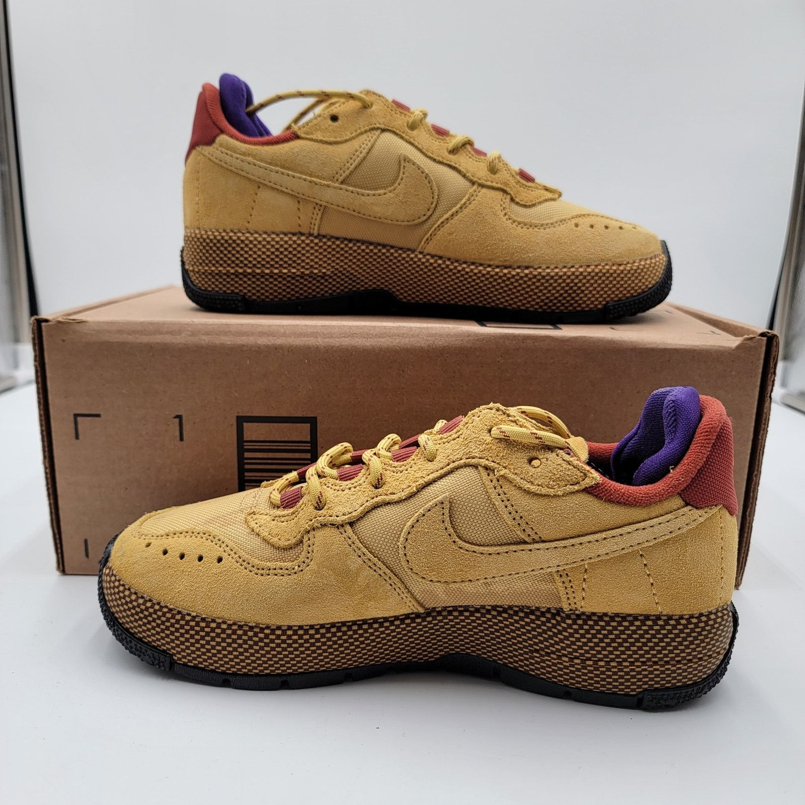 Nike Nike Air Force 1 Wild Wheat Gold - Women's Size 6 (127) Size US 6 / IT 36 - 2 Thumbnail