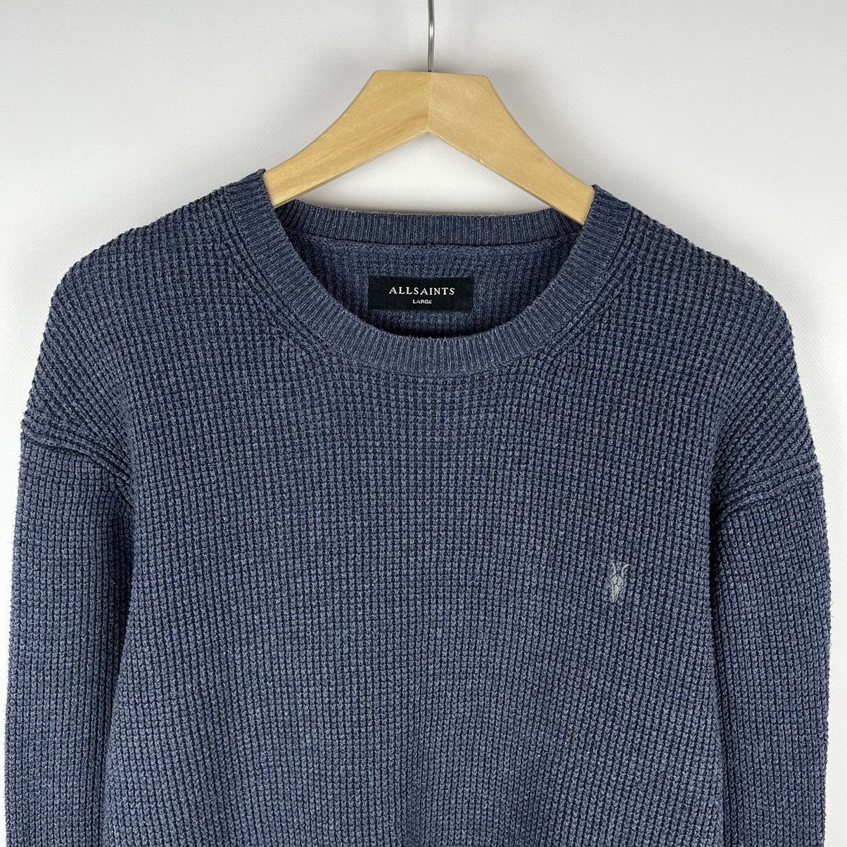 Allsaints Designer Allsaints knit mert crew sweater Size US L / EU 52-54 / 3 - 2 Thumbnail