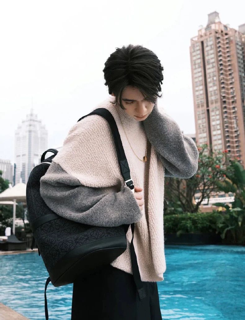LOEWE Colorful cashmere blend sweater