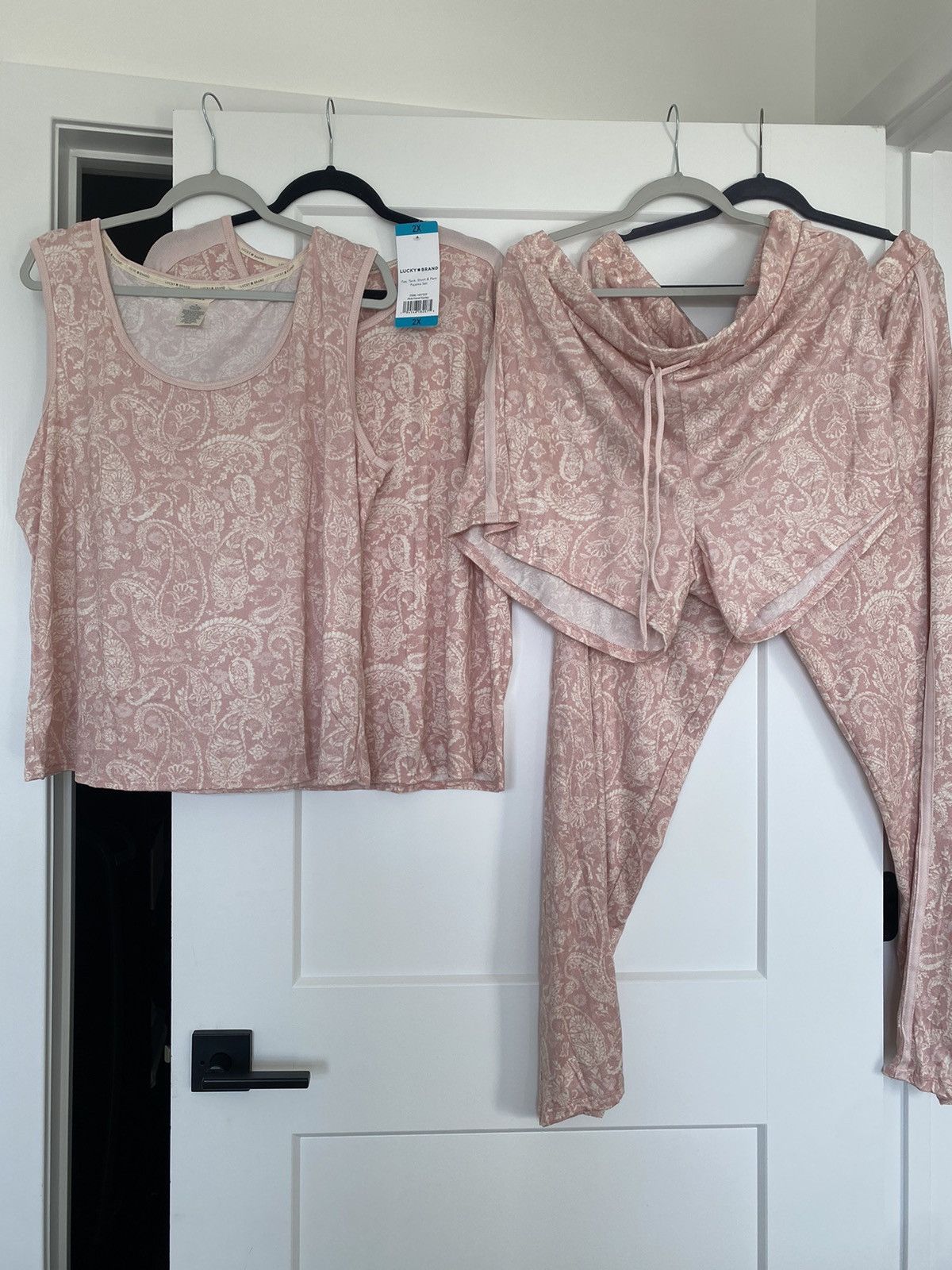 Lucky Brand Lucky Brand Woman Ladies 4 Piece Pajama Set Sleep Wear Size XXL / US 16-18 / IT 52-54 - 3 Thumbnail