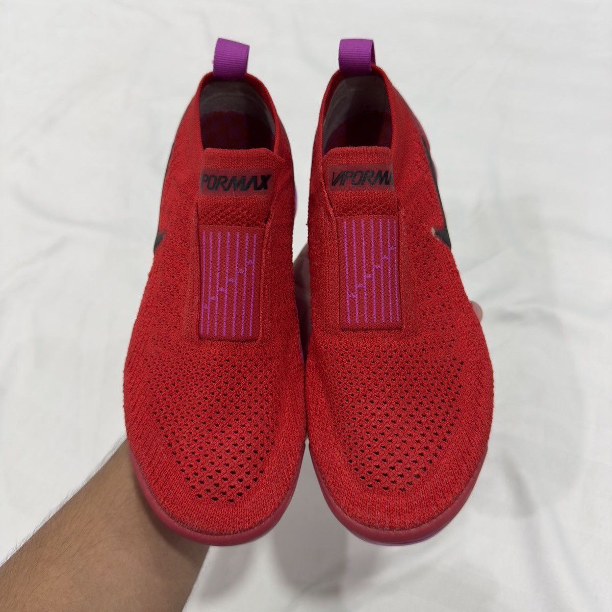 Nike Nike Womens Air Vapormax Moc 2 University Red Fuchsia Blast Size US 6 / IT 36 - 6 Thumbnail