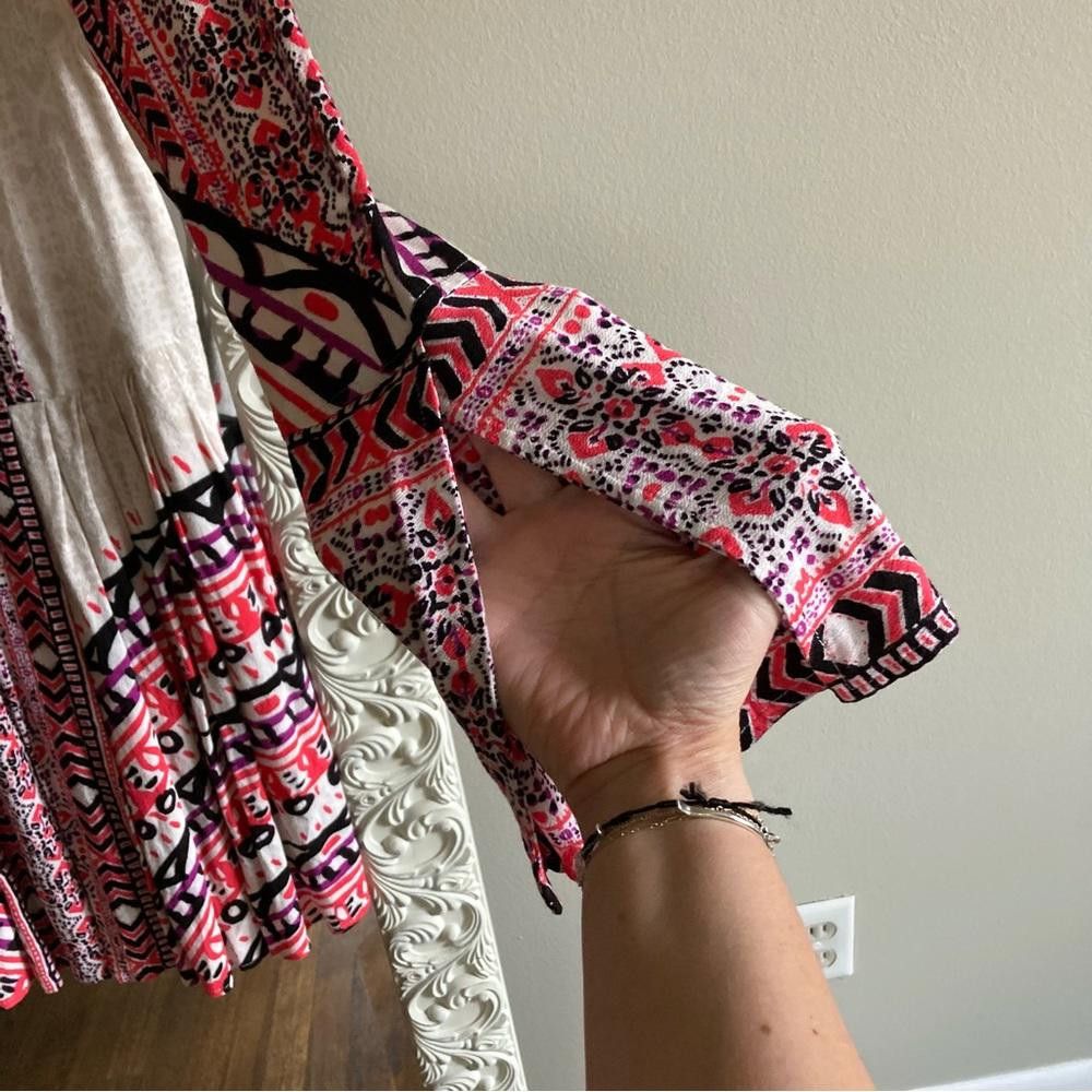 Free People Free People Dresses Free People Tegan Printed Mini Dress Size XS / US 0-2 / IT 36-38 - 8 Thumbnail