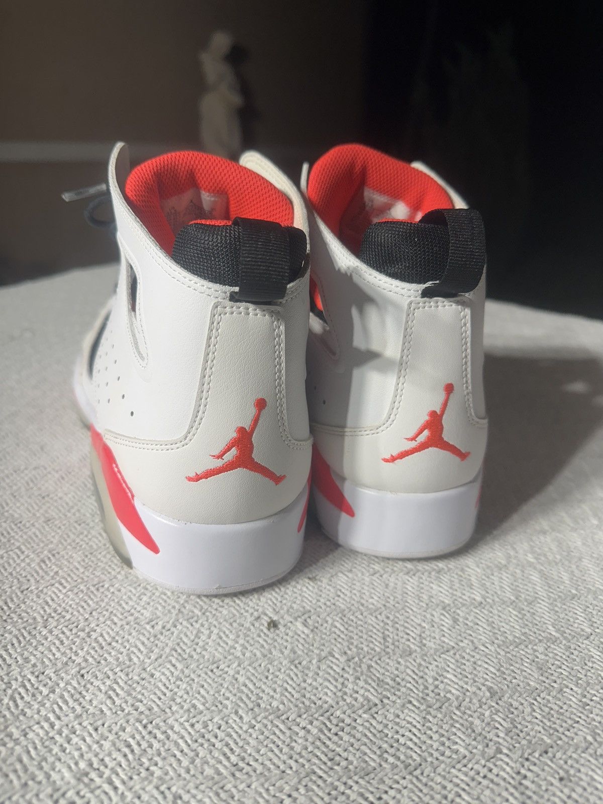 Jordan Brand × Nike Jordan Flight Club 91 'White Infrared' shoes Size US 11.5 / EU 44-45 - 6 Thumbnail