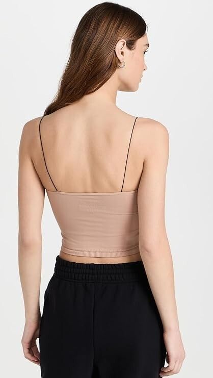 Free People Free People Seamless Skinny Strap Crop Cami Ballet ( XS/S ) Size XS / US 0-2 / IT 36-38 - 3 Thumbnail