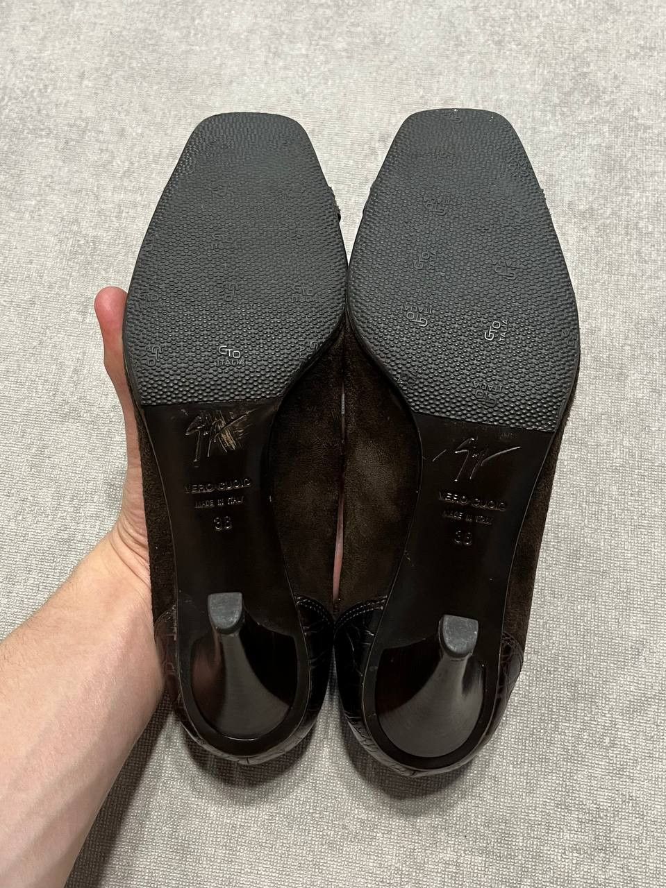 Giuseppe Zanotti Giuseppe Zanotti Open Women`s Rare Pumps Heels Gold 38 Size US 8 / IT 38 - 11 Thumbnail