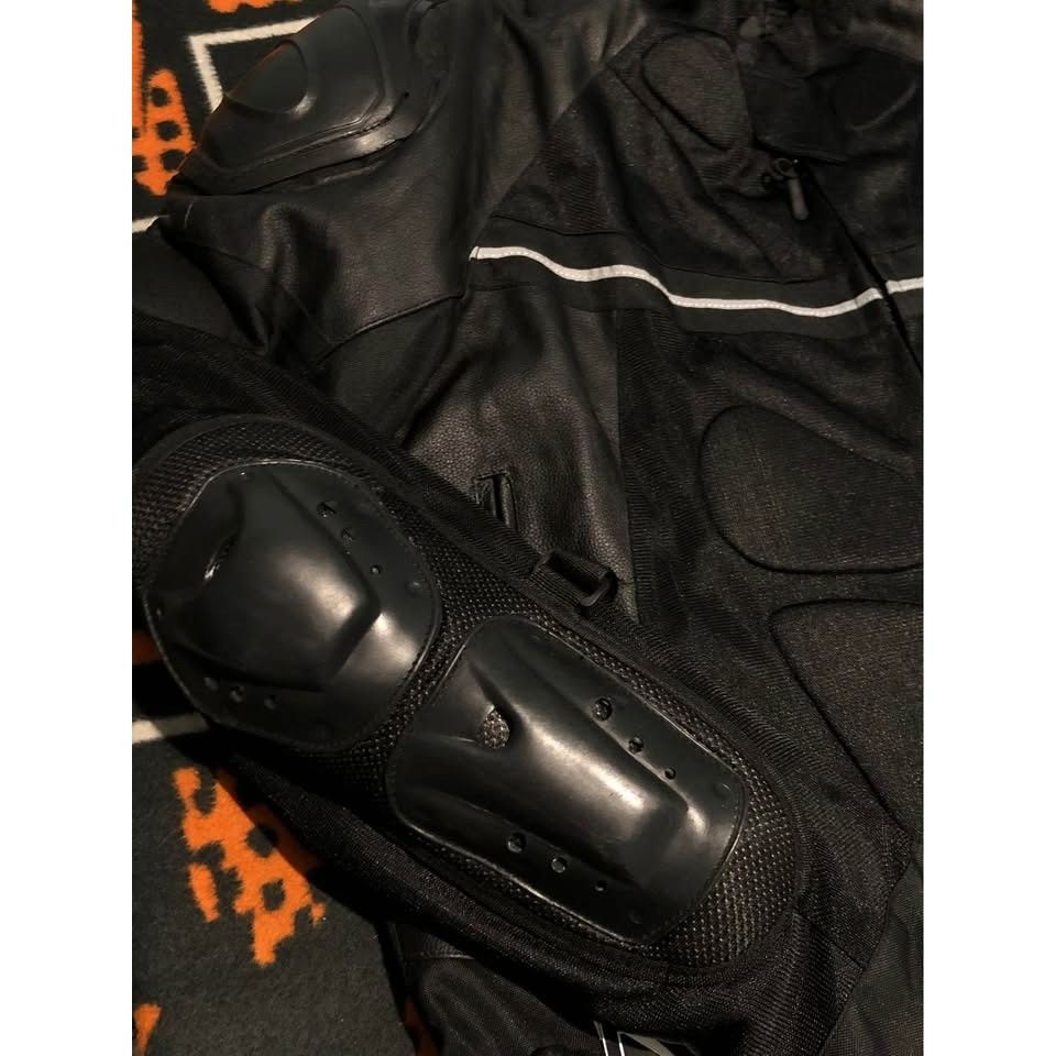 Leather NEW SEDICI Riding Jacket 2XL Men, Armor, Reflective Size US XXL / EU 58 / 5 - 4 Thumbnail