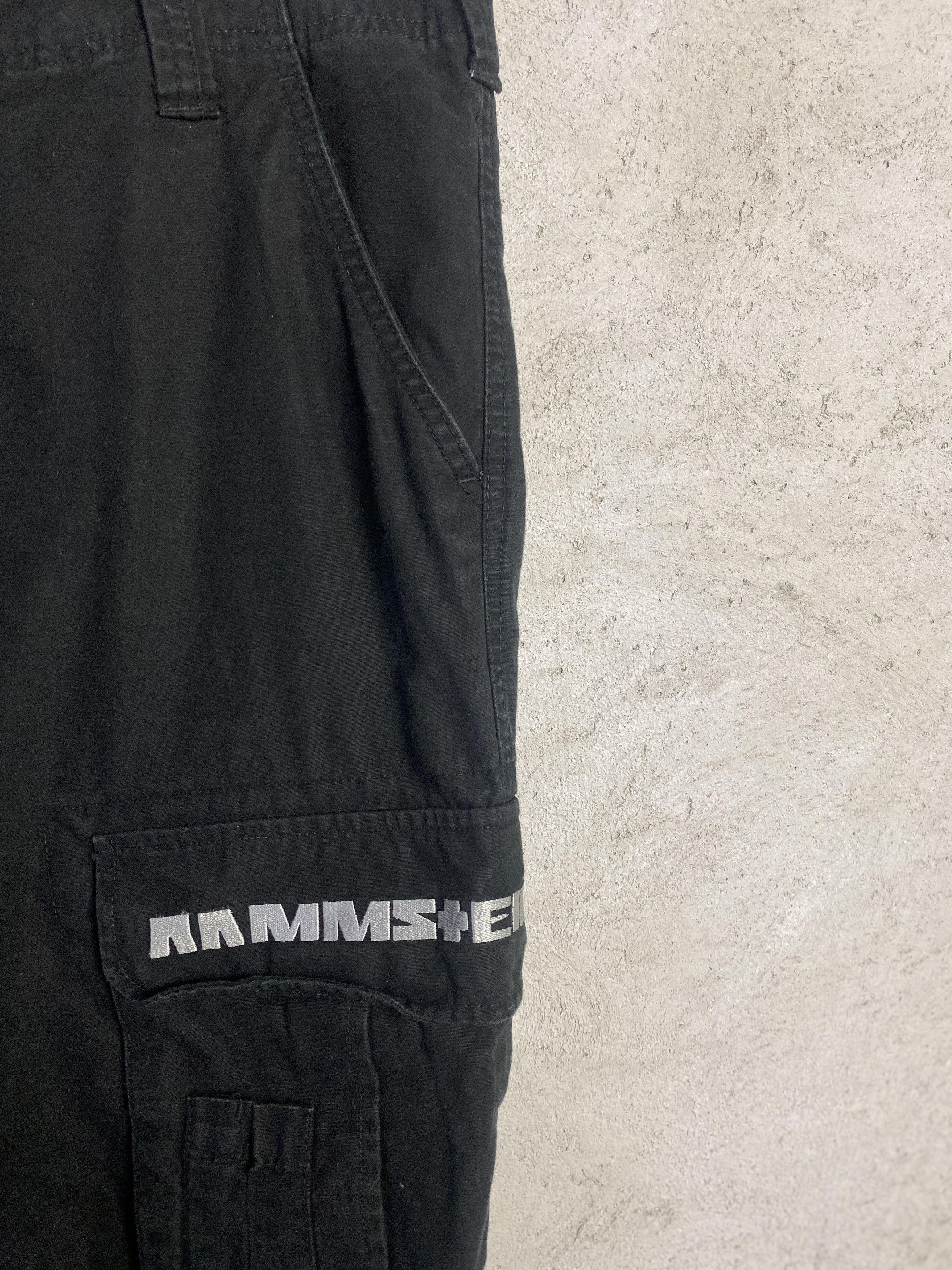Vintage Rammstein pants cargo vintage rock band opium drain Size US 36 / EU 52 - 3 Thumbnail
