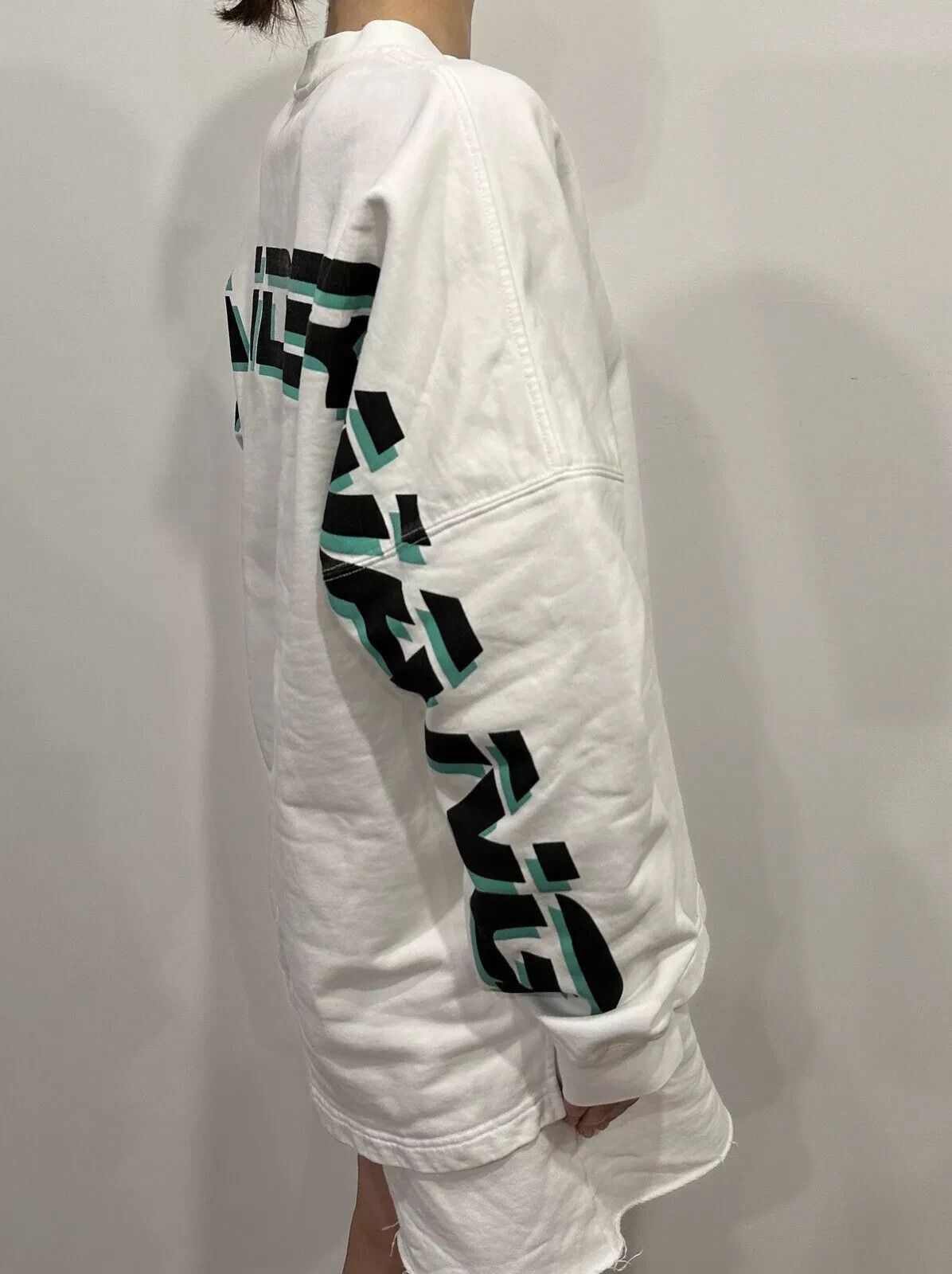Alexander Wang T Alexander Wang Cotton Sweatshirt Back Logo White Size S Size S / US 4 / IT 40 - 8 Thumbnail