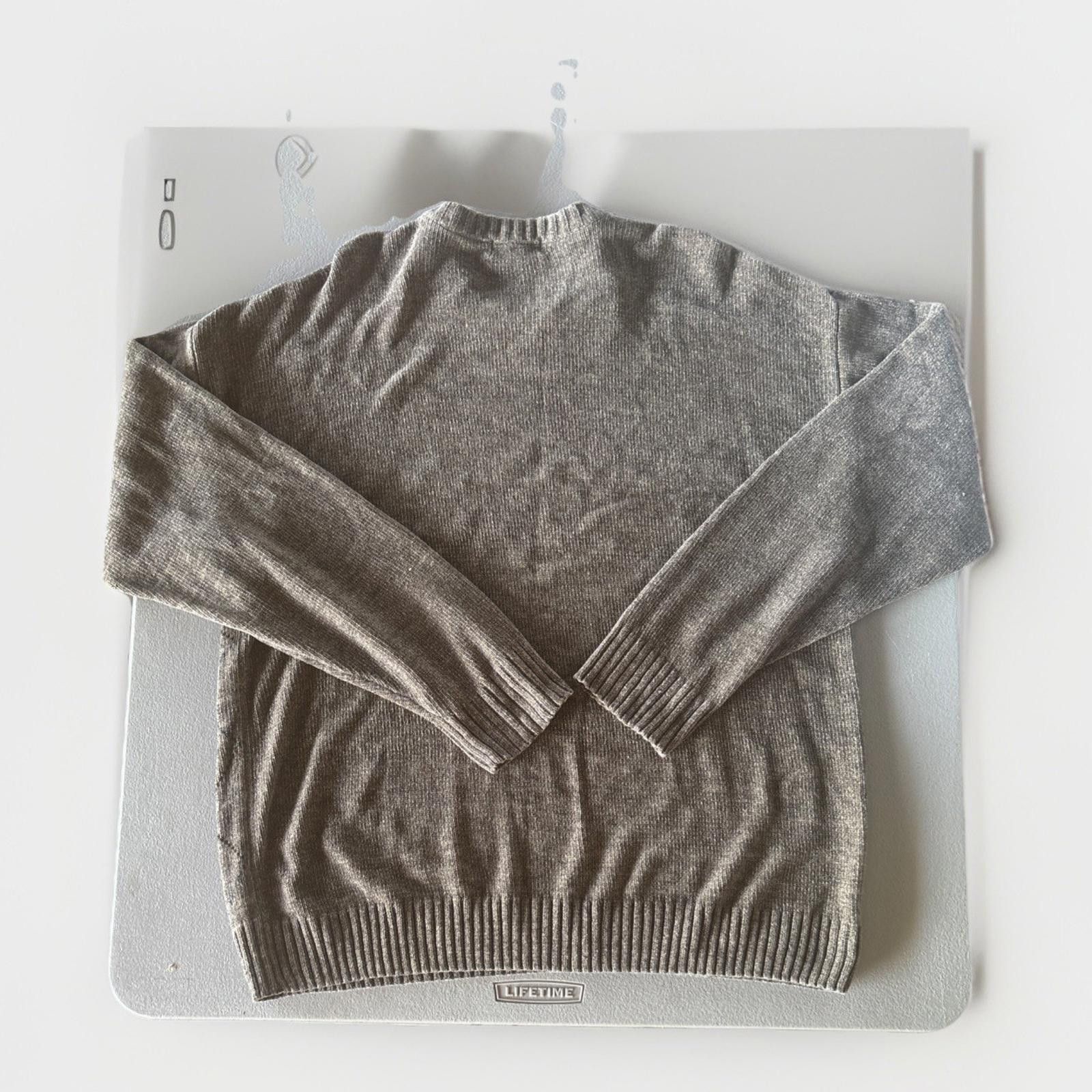 Dockers DOCKERS Crew Neck Sweater Mens Size Large Gray Black Argyle Size US L / EU 52-54 / 3 - 5 Thumbnail