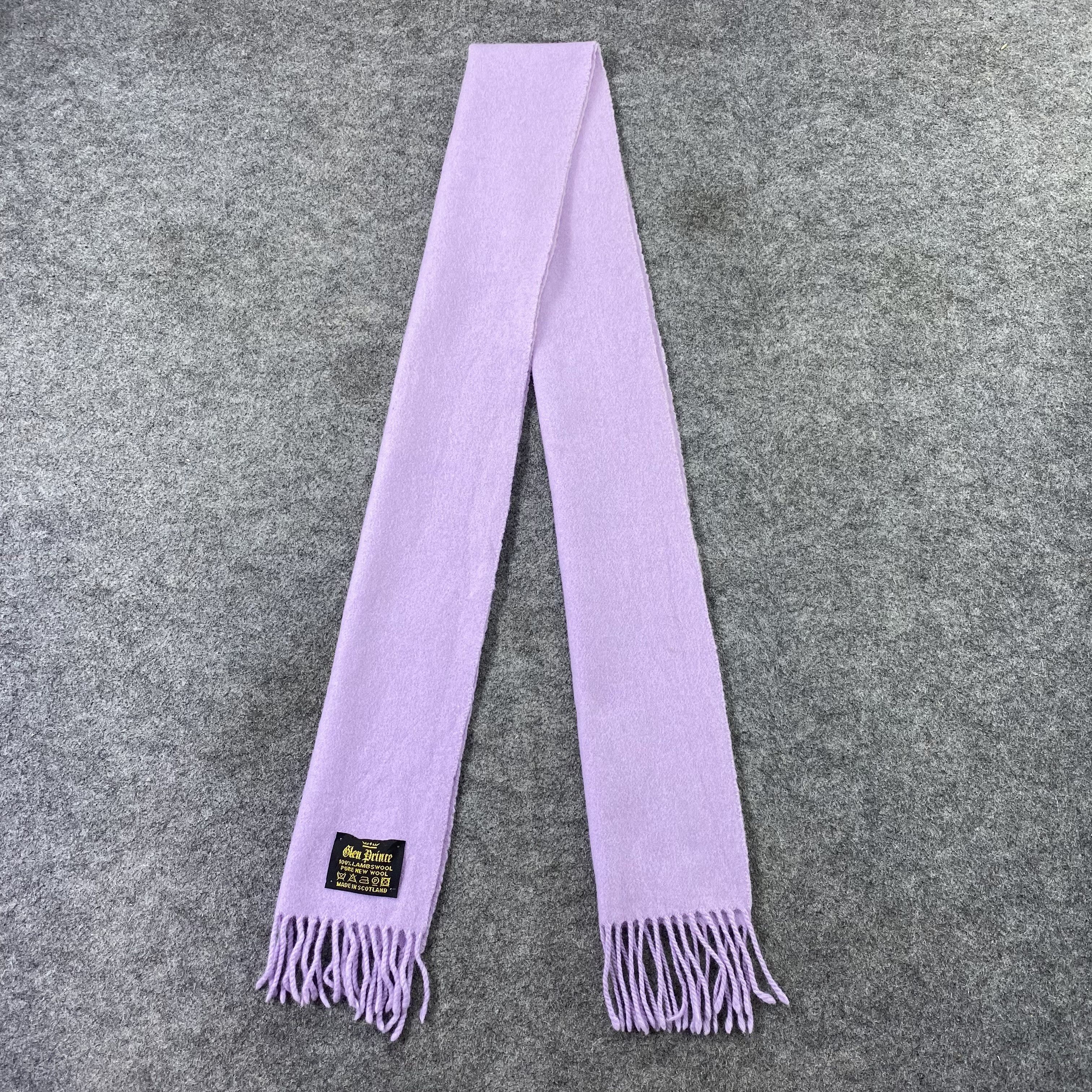 Vintage Glen Prince Wool Muffler / Scarf / Neckwear-T1511 Size ONE SIZE - 4 Thumbnail