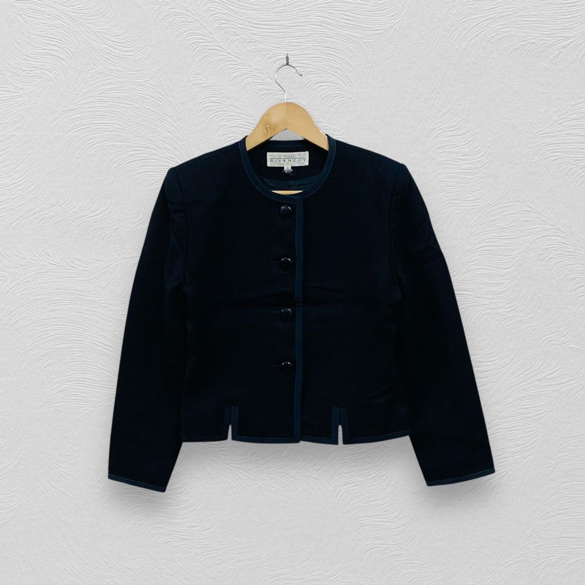 Givenchy Vintage 90s givenchy jacket blazer wool Size S / US 4 / IT 40 - 1 Thumbnail
