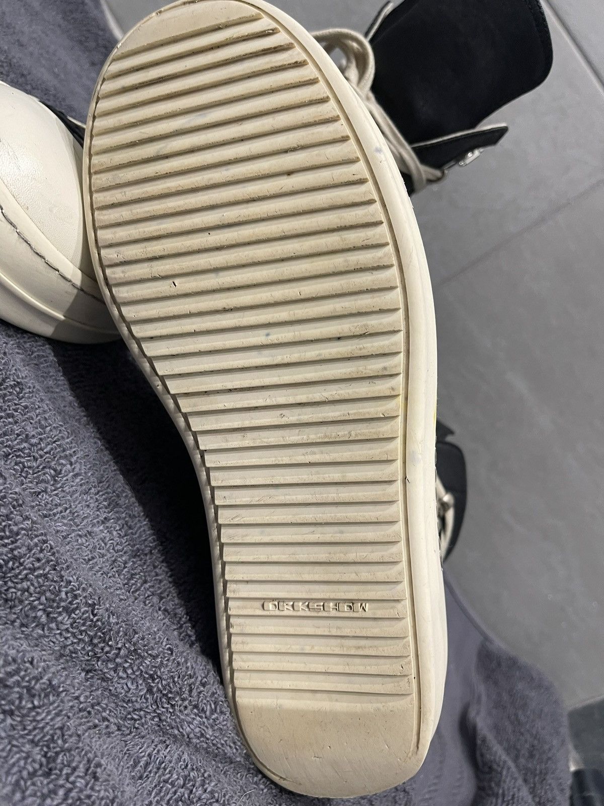 Rick Owens × Rick Owens Drkshdw Rick Owen’s Hexagram Ramones. Size US 7.5 / EU 40-41 - 9 Thumbnail