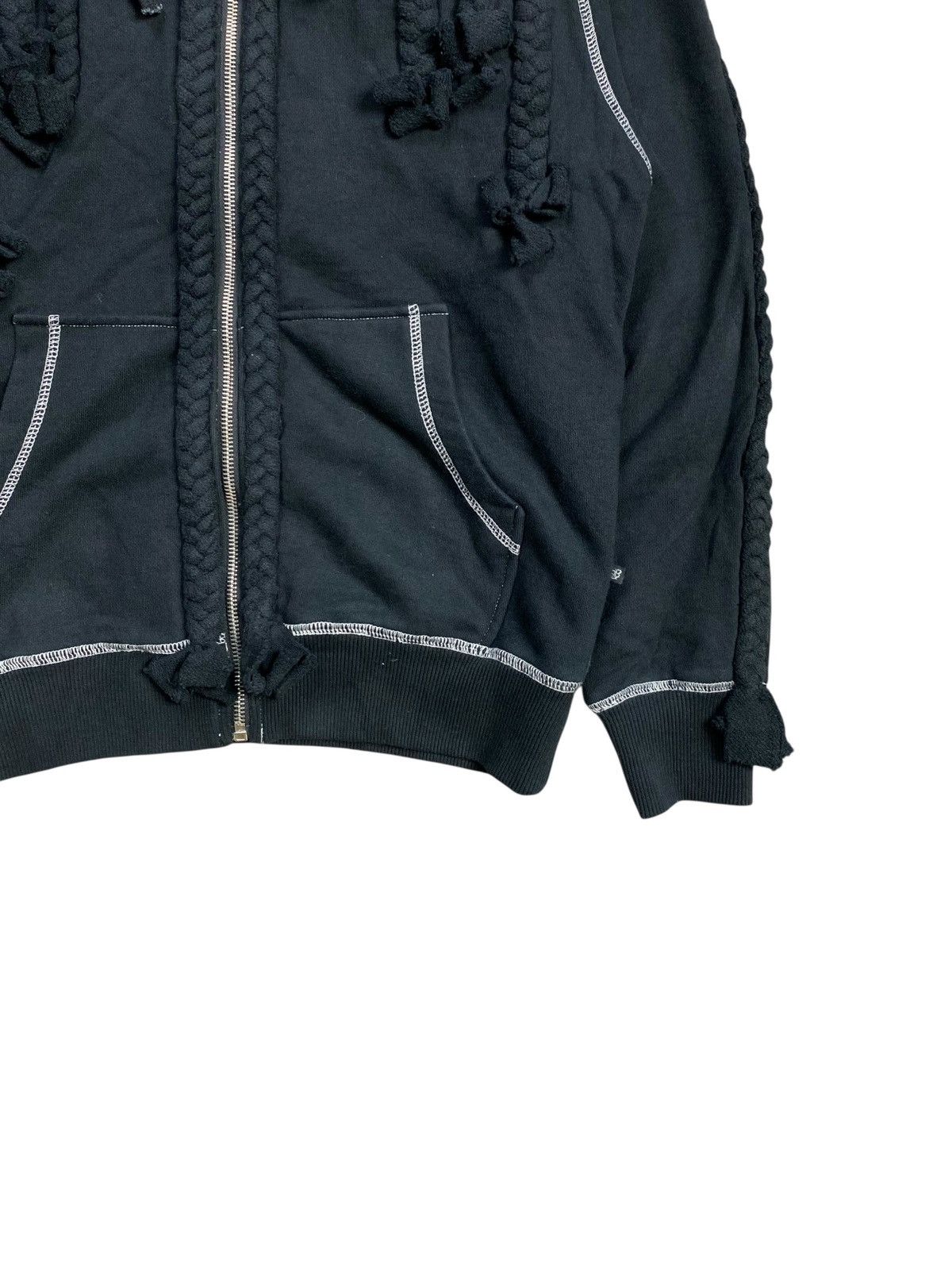14th Addiction 2000s Beams - Braid Zip Hoodie Size US M / EU 48-50 / 2 - 4 Thumbnail