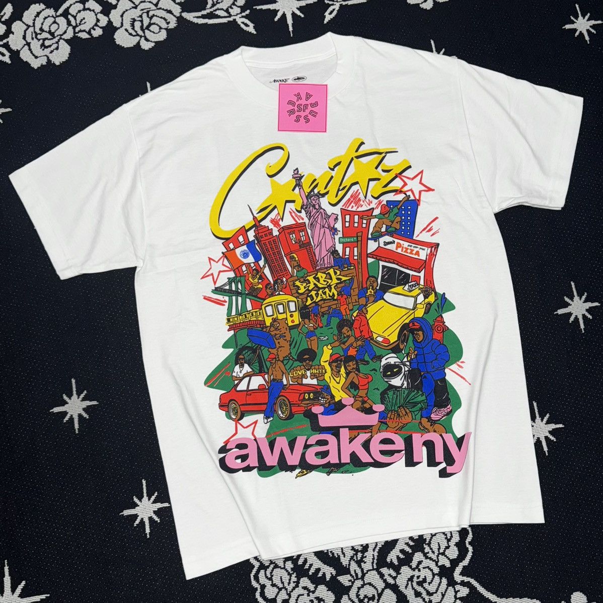 Corteiz AWAKE NY X CORTEIZ AWAKE RULES NEW YORK TEE EVENT EXCLUSIVE Size US S / EU 44-46 / 1 - 1 Thumbnail
