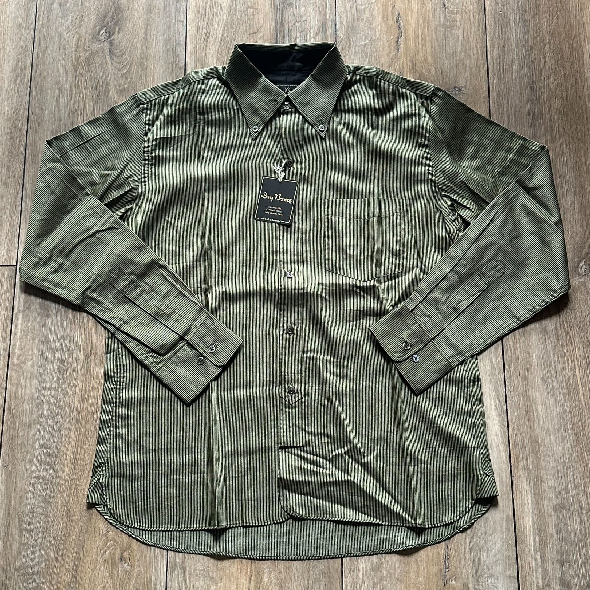 Dry Bones Dry Bones 40s Vintage Long-Sleeve Shirt Size US L / EU 52-54 / 3 - 1 Thumbnail