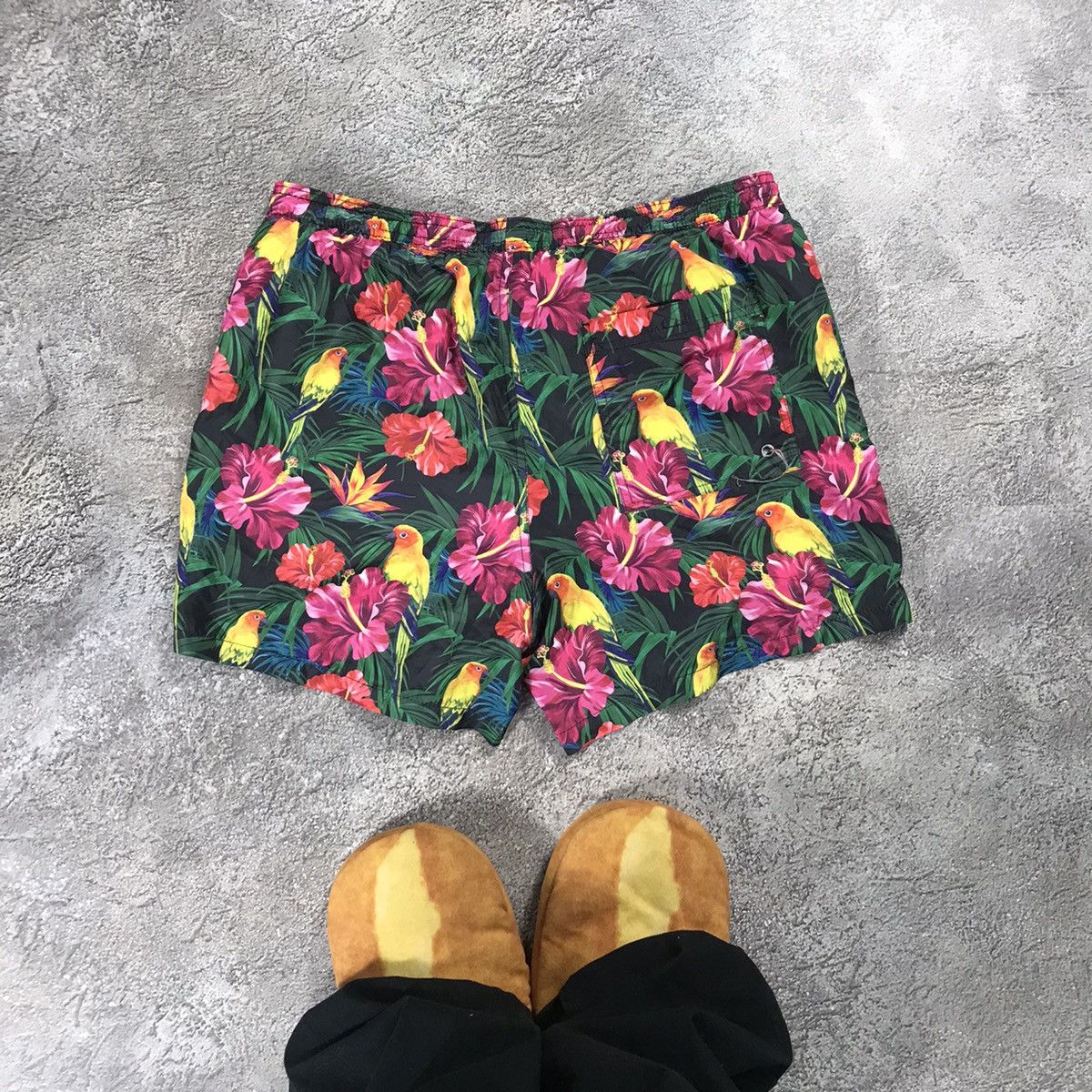 Vintage Vintage Y2K Floral All Over Print Shorts Rave Streetwear 34 Size US 34 / EU 50 - 4 Thumbnail
