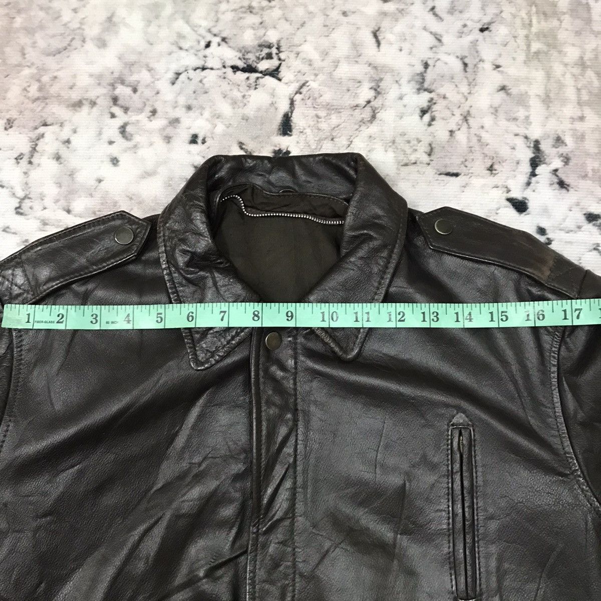 Japanese Brand × Vintage Vintage Men’s Toma Bomber Leather Jacket Size US M / EU 48-50 / 2 - 16 Thumbnail