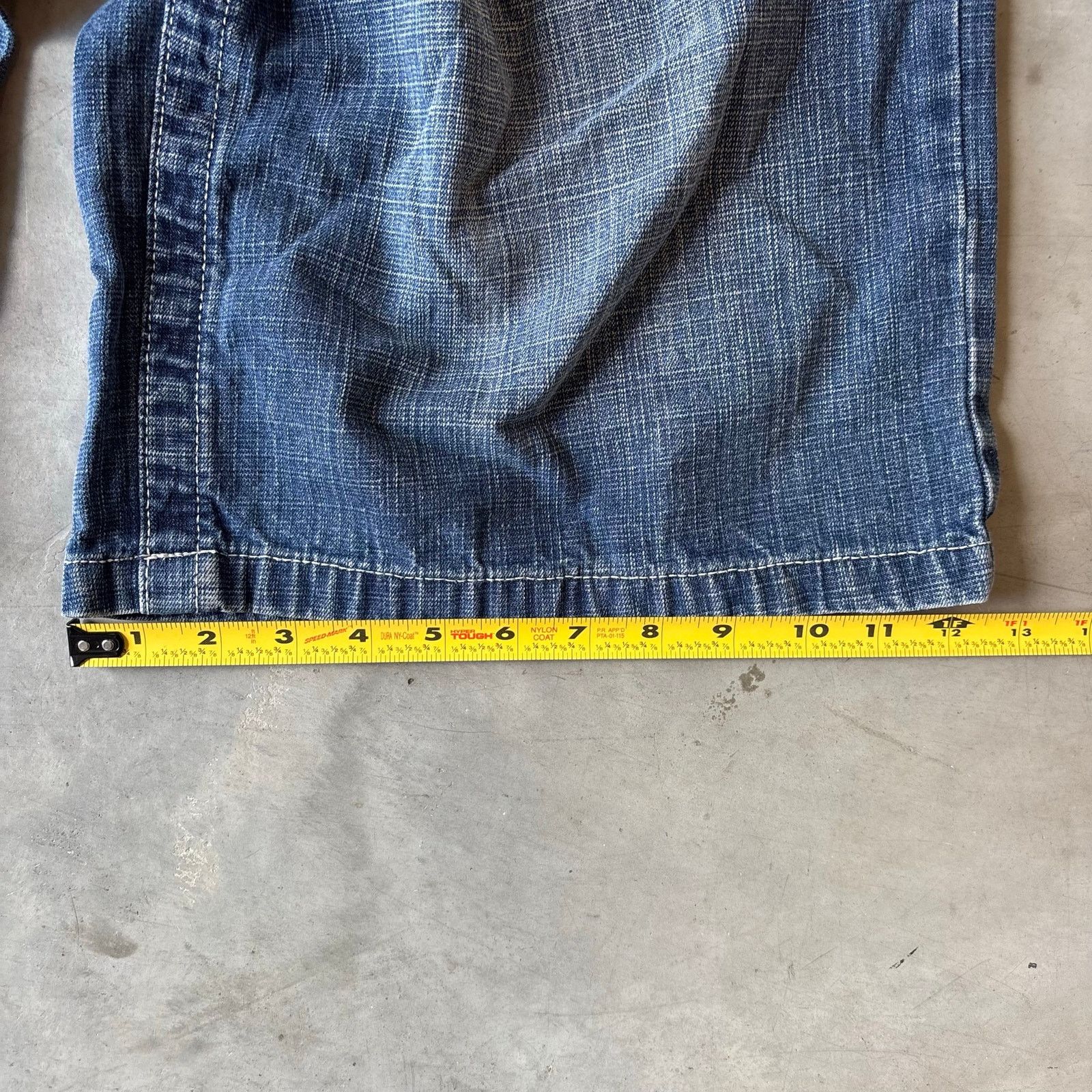 Vintage y2k vintage faded long skater jean shorts Size US 34 / EU 50 - 3 Thumbnail