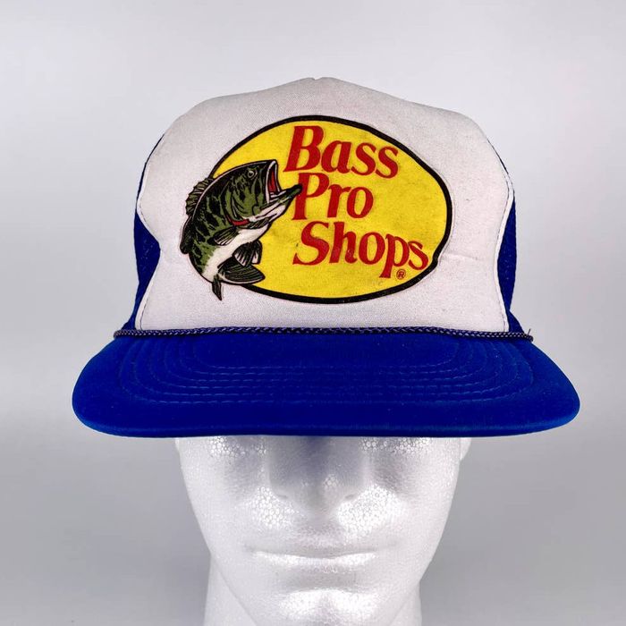 Bass Pro Shops Bass Pro Shops Men's Blue Trucker Hat Streetwear