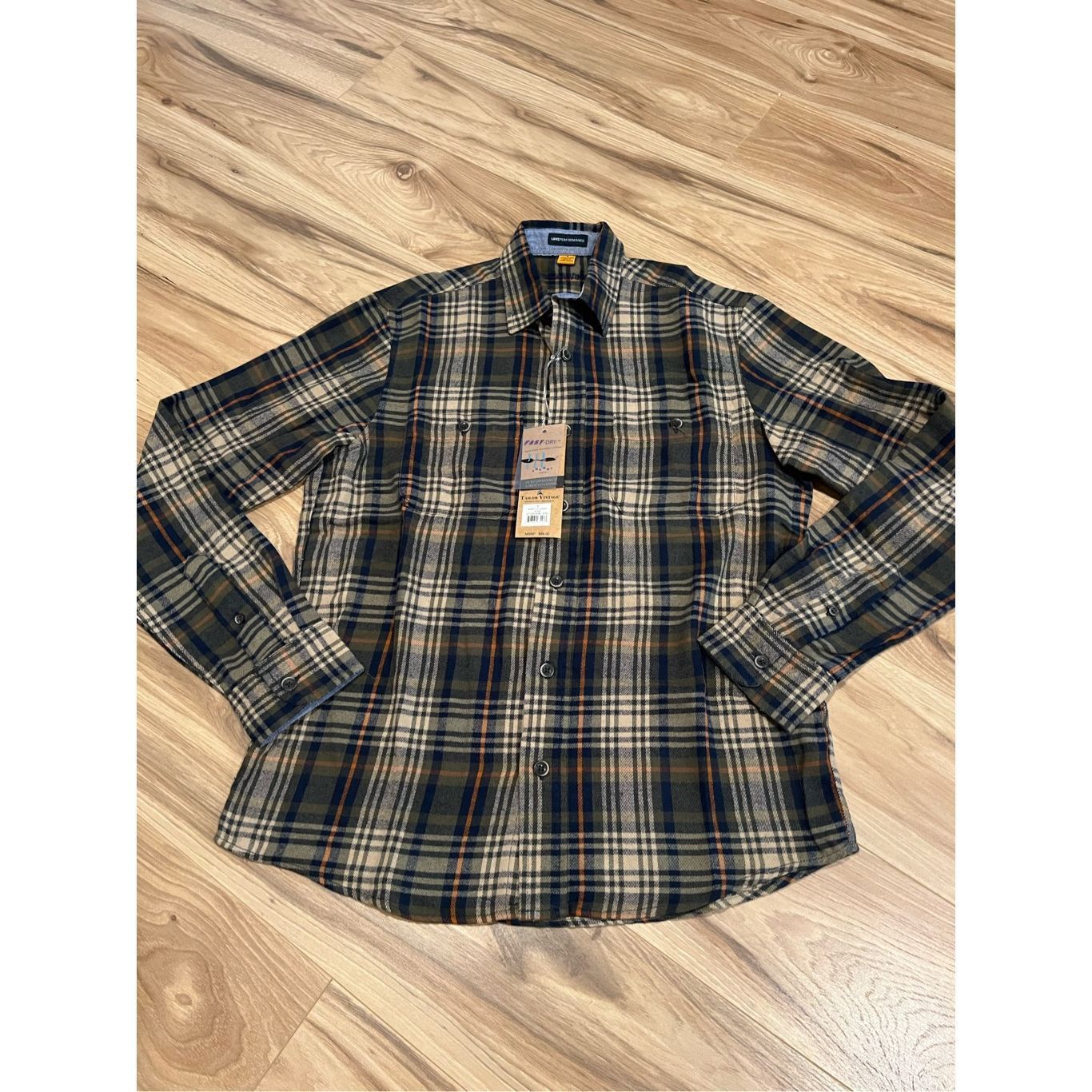 Other Tailor Vintage NWT army telluride Plaid Long Sleeve Men Butt Size US S / EU 44-46 / 1 - 5 Thumbnail