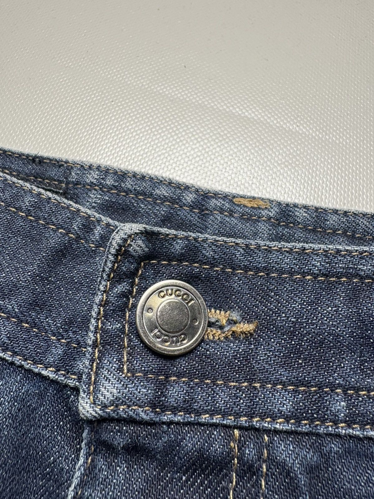 Gucci Vintage GUCCI Mini Skirts Size 26" / US 2 / IT 38 - 2 Thumbnail