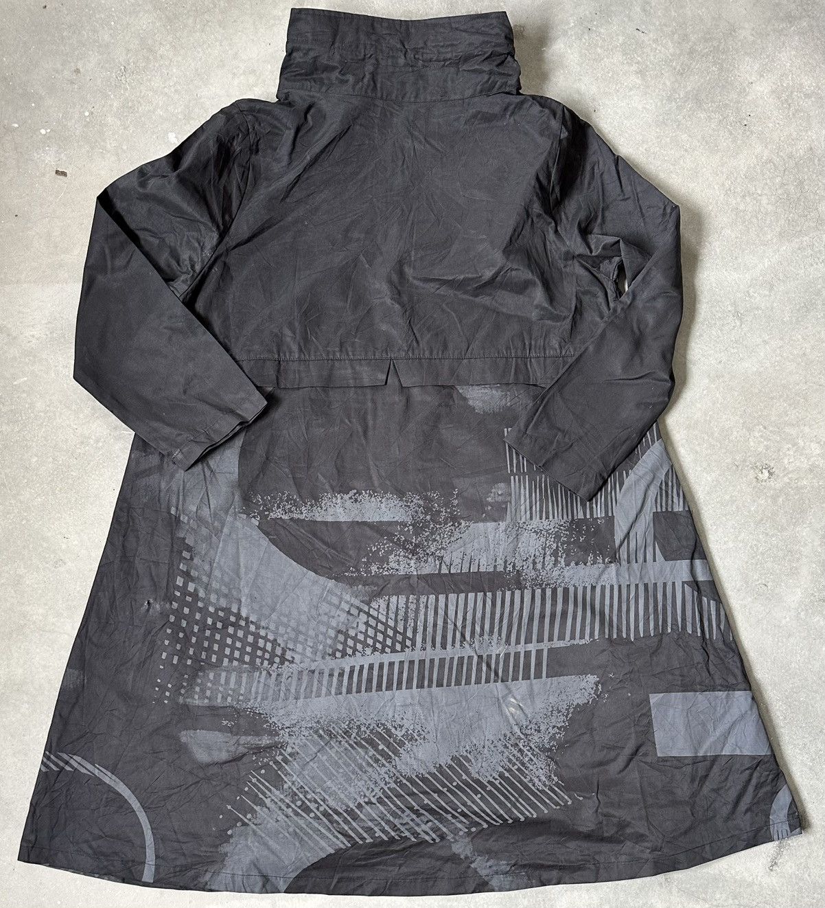 Japanese Brand TRUBE GRAPHIC PRINT PARKA Size US XL / EU 56 / 4 - 9 Thumbnail