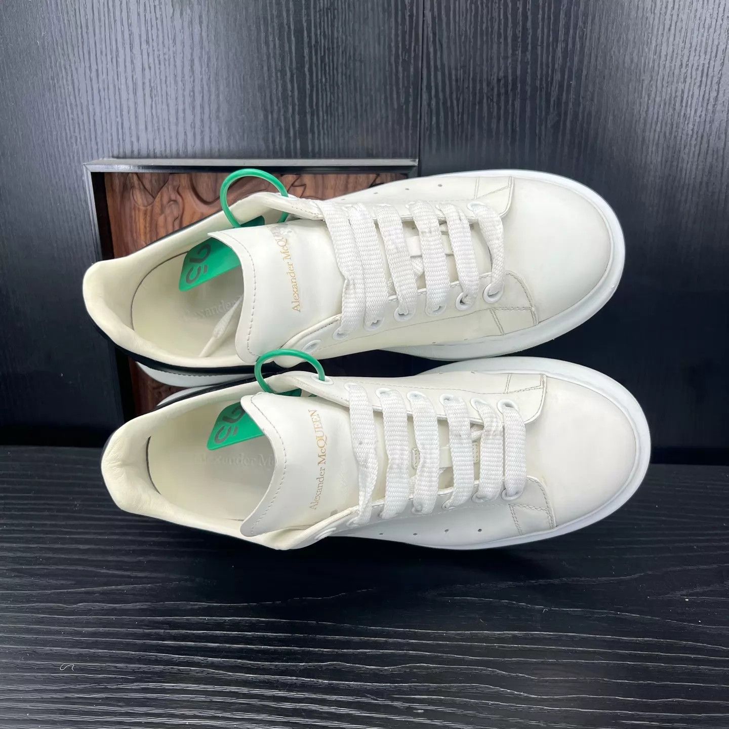 Alexander McQueen McQ Black Toe Smooth Calf 41 Near New Size US 8 / EU 41 - 5 Thumbnail