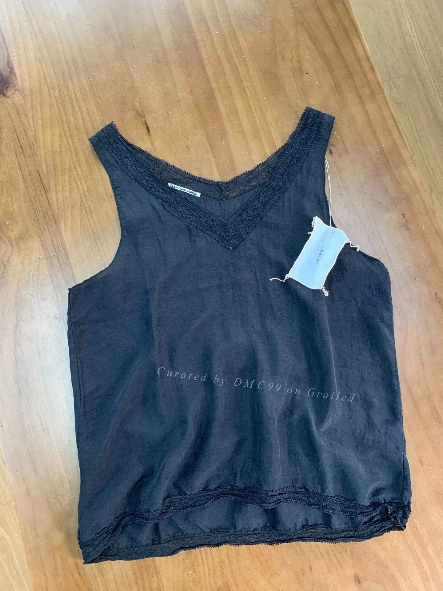 Other Kaval Silk Lace V-Neck Tank Size S / US 4 / IT 40 - 1 Thumbnail