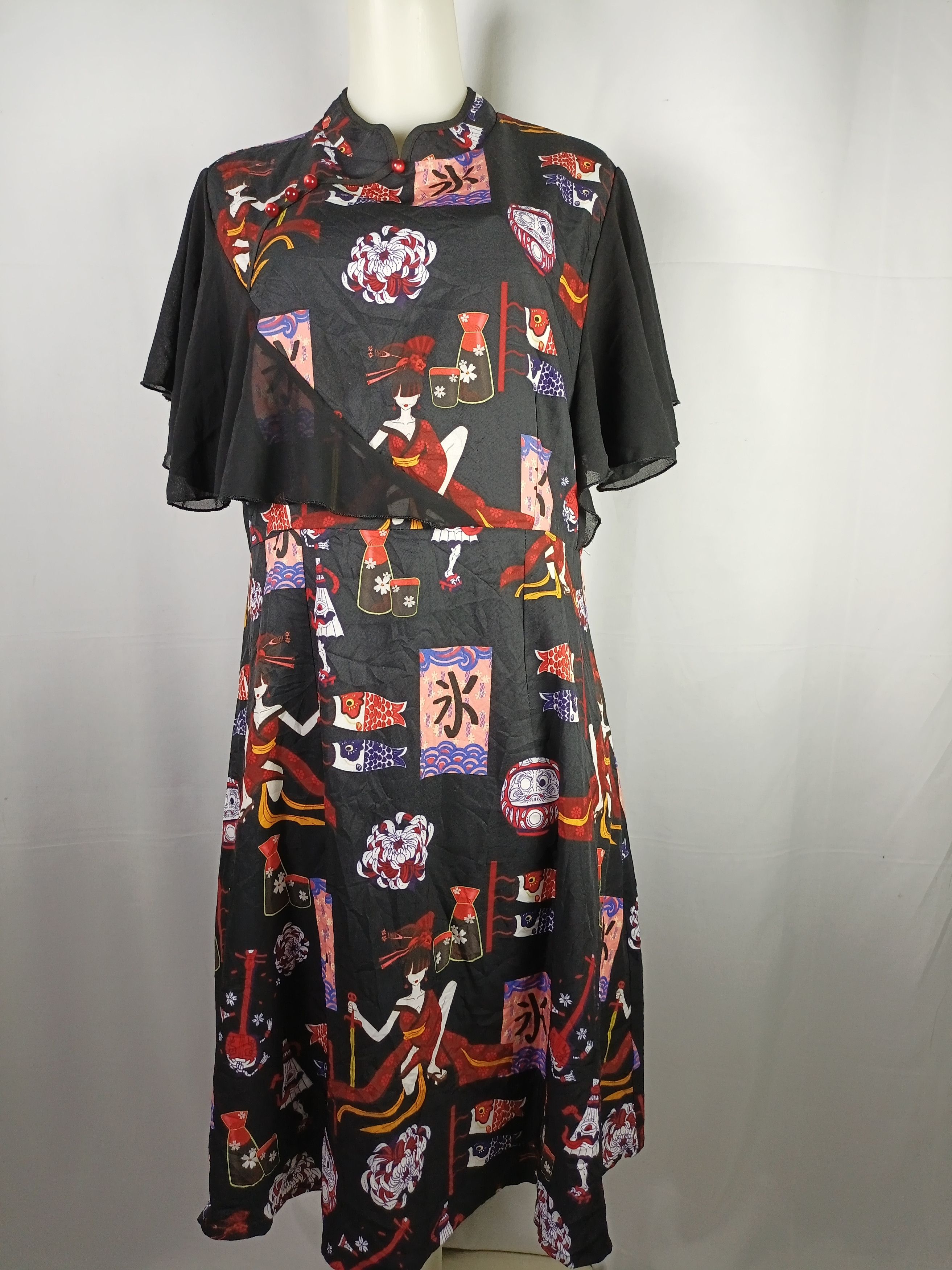 Japanese Brand ZEALIVE Japan Dress Size XXL / US 16-18 / IT 52-54 - 1 Thumbnail
