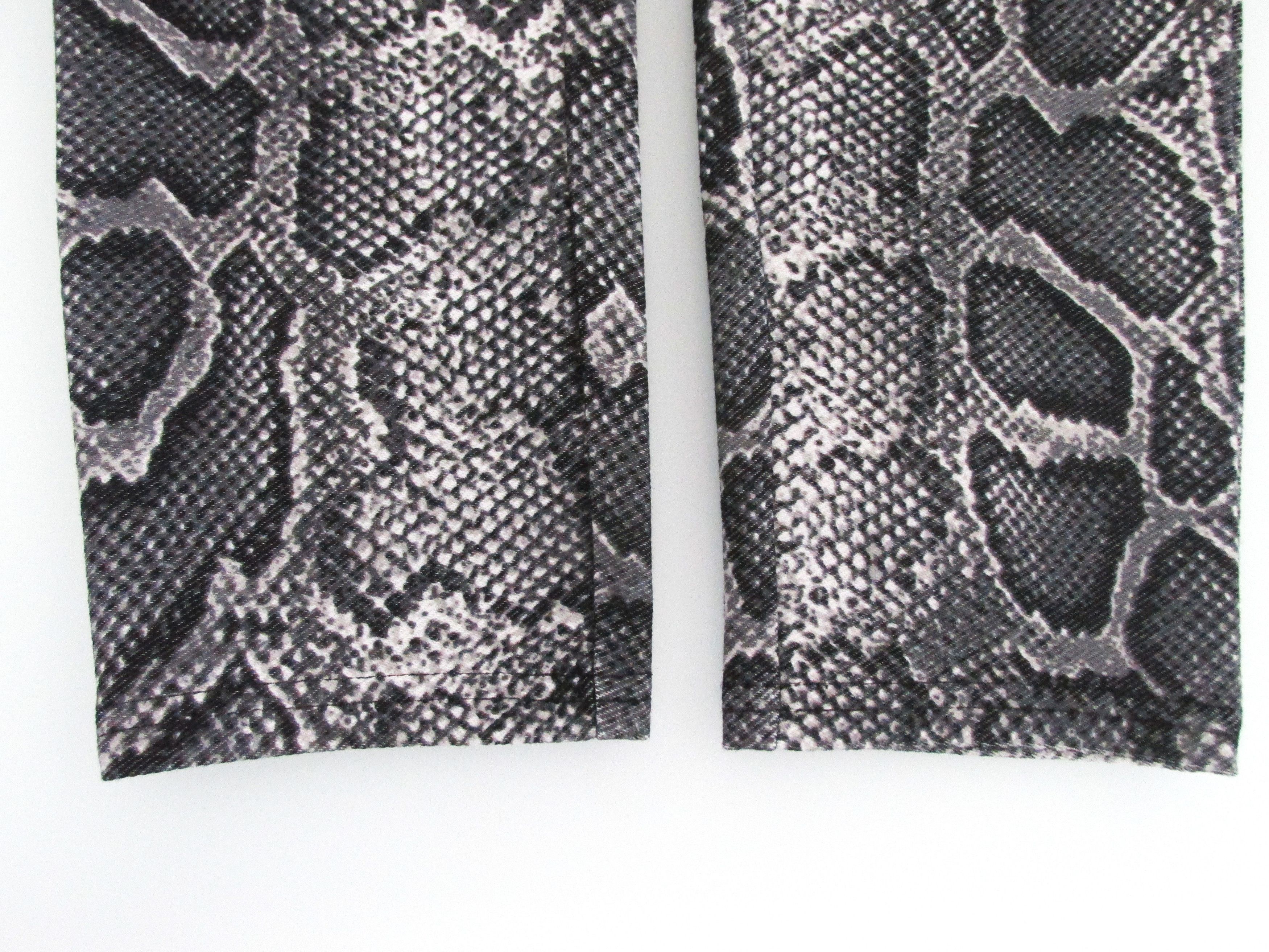 Michael Kors Michael Kors (NWT) Women's Snakeskin Leggings Size Medium Size 30" / US 8 / IT 44 - 5 Thumbnail