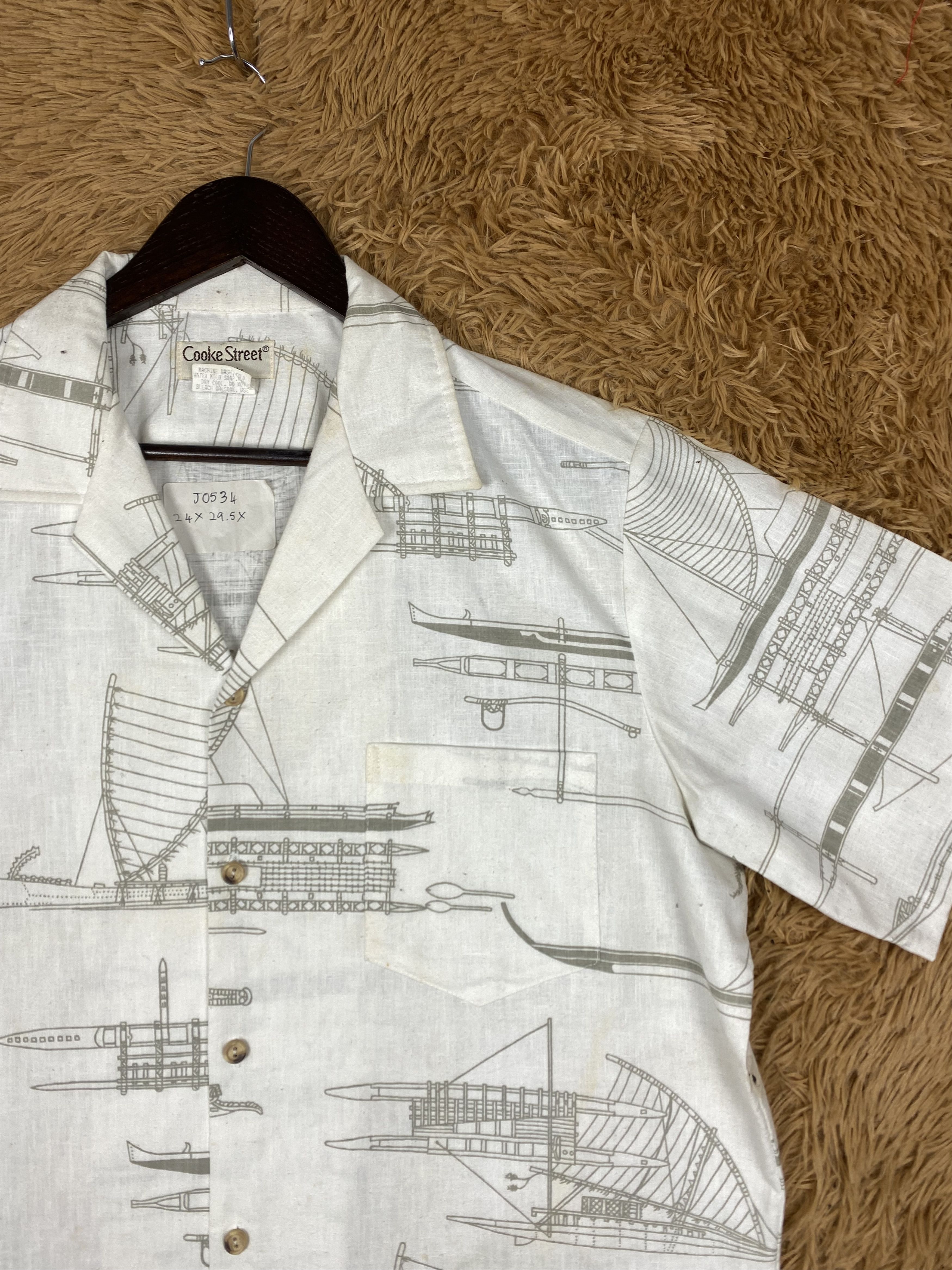 Vintage Vintage Cooke Street Hawaii Button Up Shirts DJ0534 Size US M / EU 48-50 / 2 - 3 Thumbnail