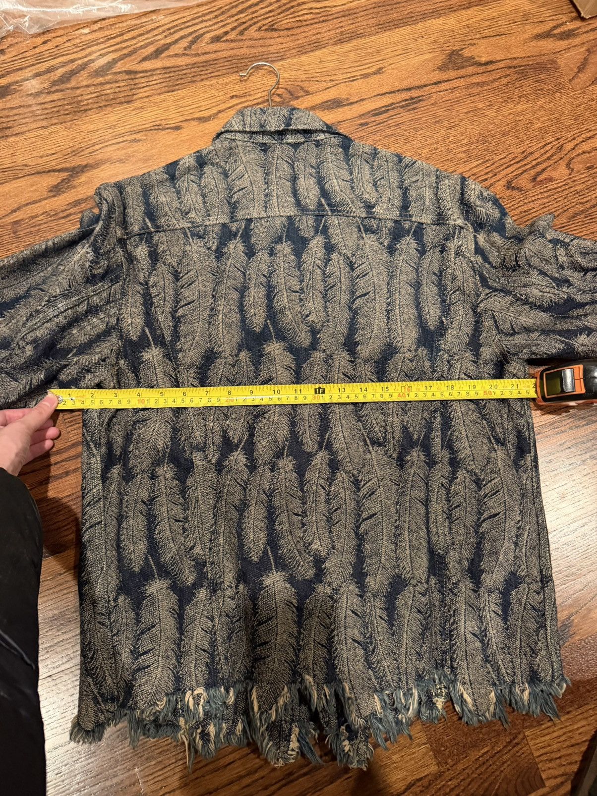 Kapital Kapital Feather Denim Jacket Size US XL / EU 56 / 4 - 7 Thumbnail