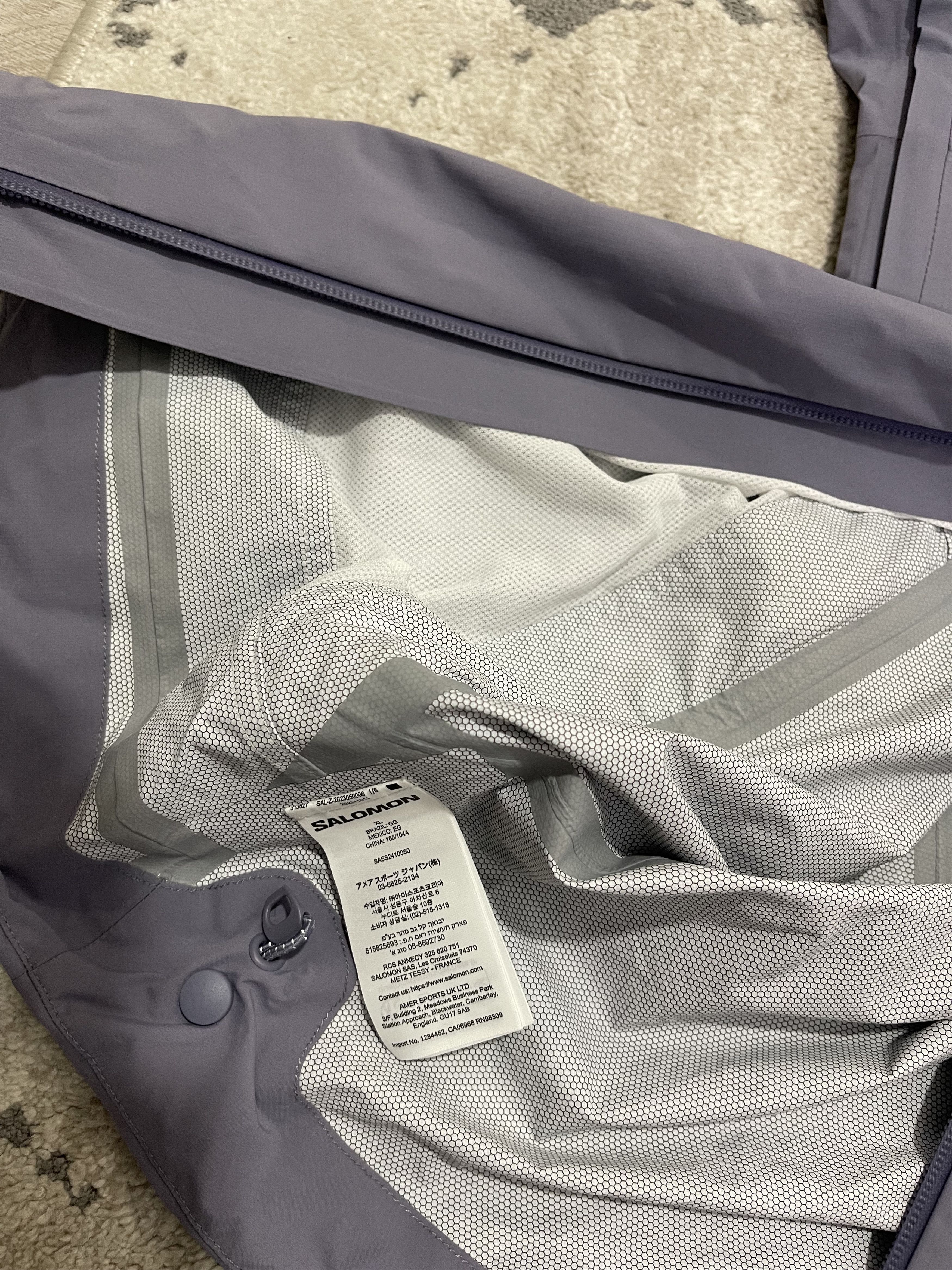 Salomon Salomon Outerpath Pro 2.5L Waterproof Jacket XL Size US XL / EU 56 / 4 - 17 Thumbnail