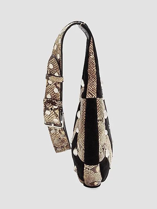 Valentino os11x0826 Size: OS / Hoboho Small Hobo Bag in Python Size ONE SIZE - 4 Thumbnail