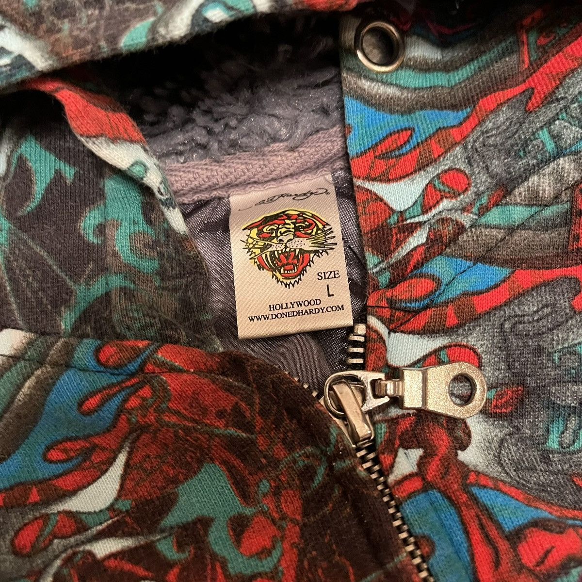 Ed Hardy Ed Hardy Loud AOP jacket Size L / US 10 / IT 46 - 5 Thumbnail