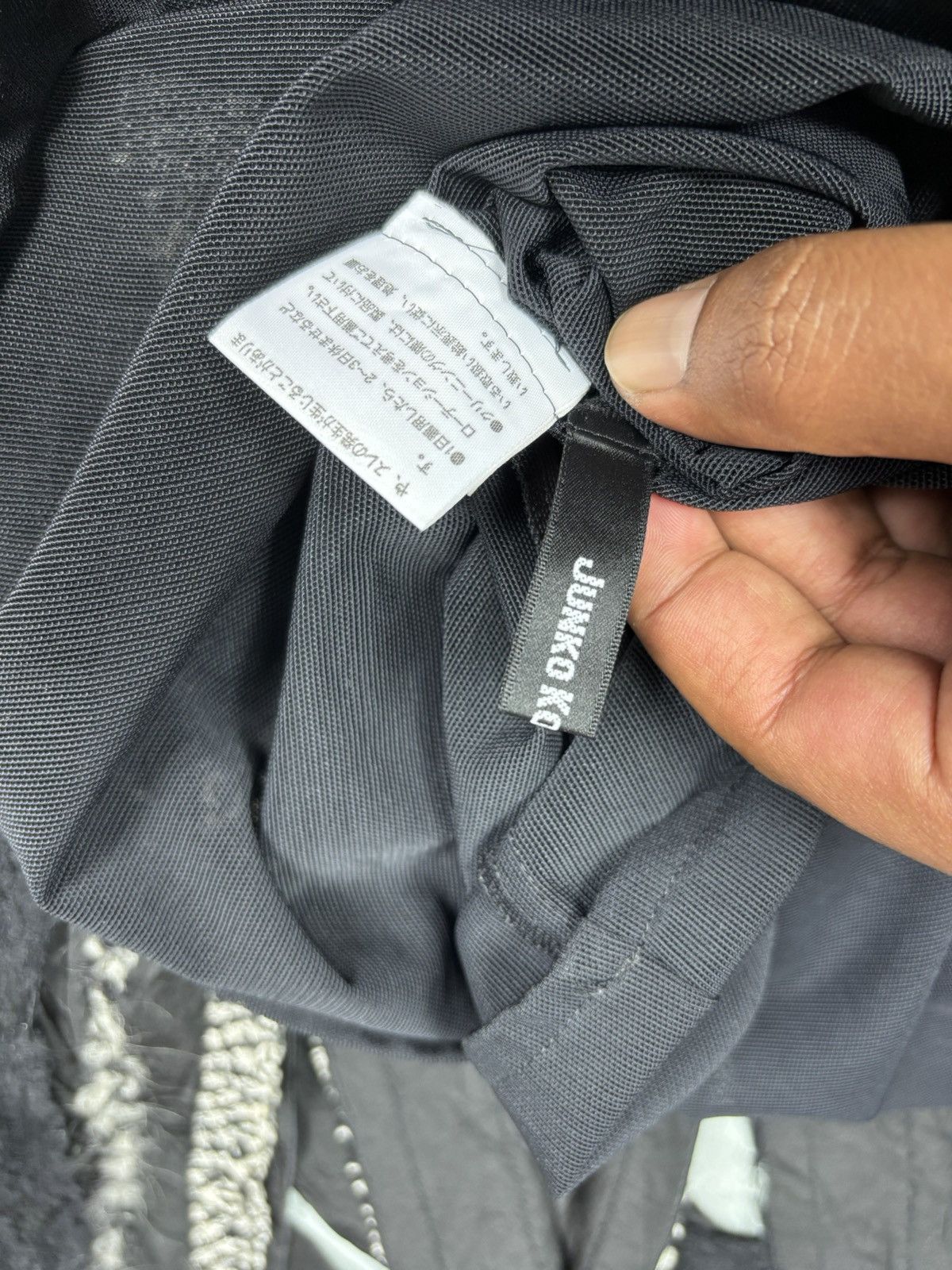 Hiroko Koshino Homme Junko Koshino Skirt Pacthwork. S0295 Size 26" / US 2 / IT 38 - 5 Thumbnail