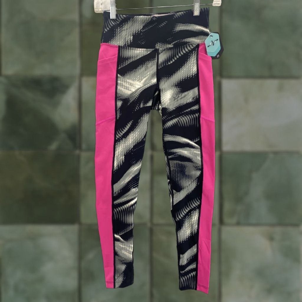 Vintage NWT LuLaRoe Brave Ankle Fitness Leggings Rise Womens XS Pink Size 26" / US 2 / IT 38 - 1 Thumbnail