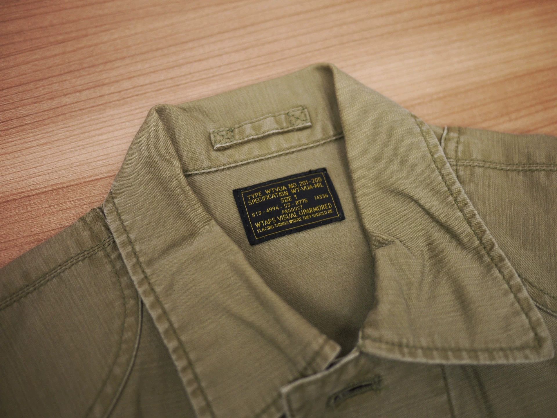 Wtaps Wtaps Juncle Shirt Olive S used no tags no pockets Size US S / EU 44-46 / 1 - 4 Thumbnail