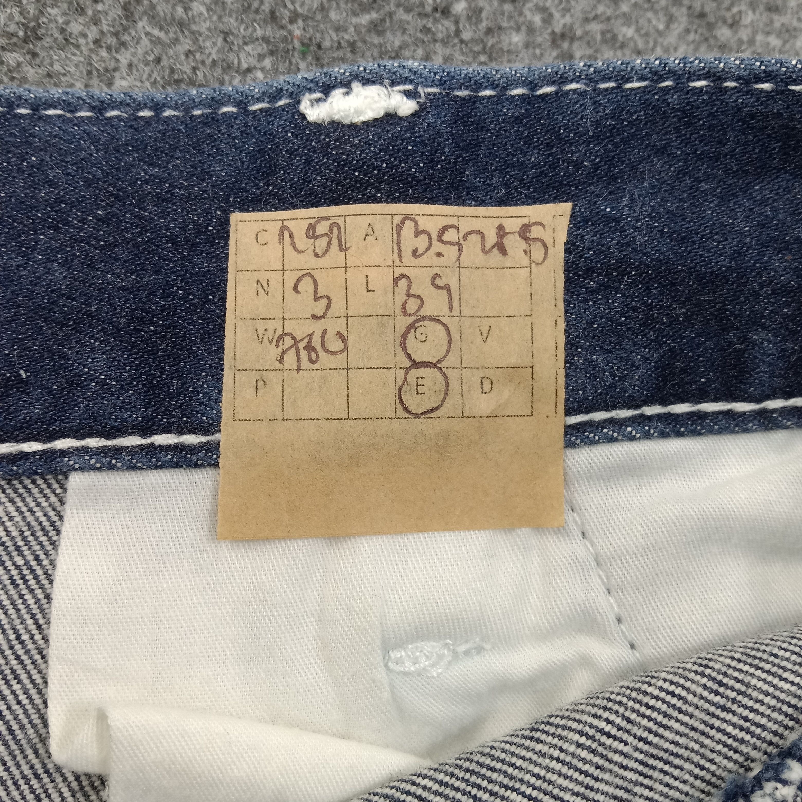 Japanese Brand X-girl Japanese Brand Multi Pocket Denim Jeans C252N3 Size US 27 - 18 Thumbnail