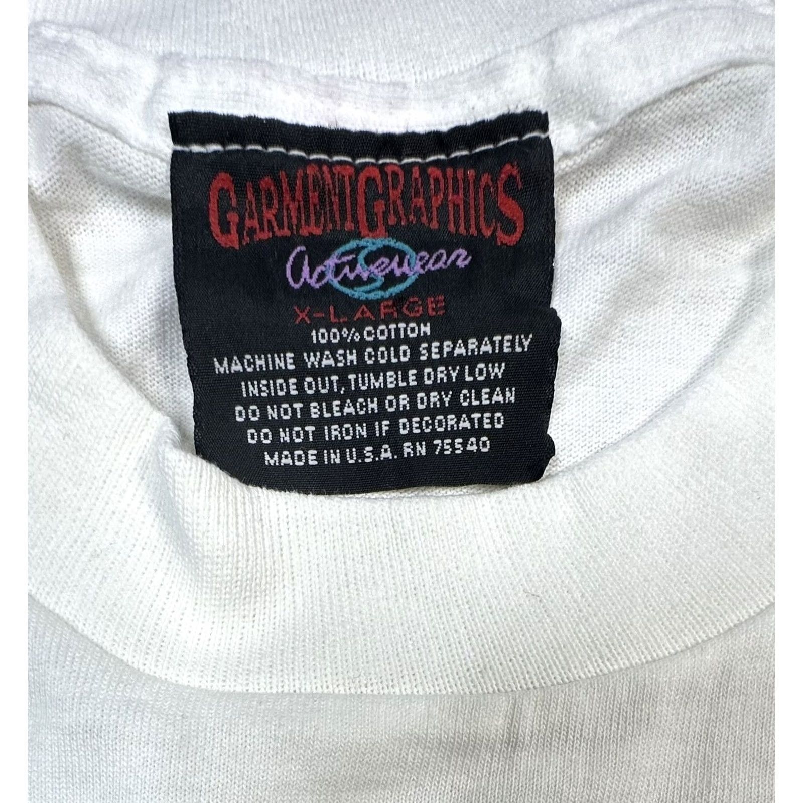 Vintage VINTAGE Michigan Wolverines Tweety T-Shirt 1993 USA Made White XL Crew Neck Short Sleeve Unisex Adults Graphic 90s Verified Size US XL / EU 56 / 4 - 3 Thumbnail