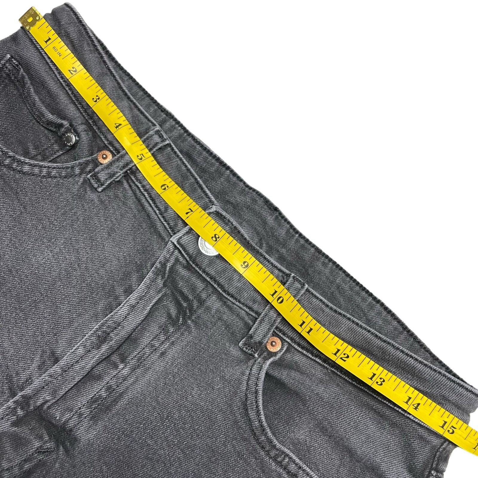 H&M H&M Ultra High Waist Mom Jeans Size 32" / US 10 / IT 46 - 6 Thumbnail