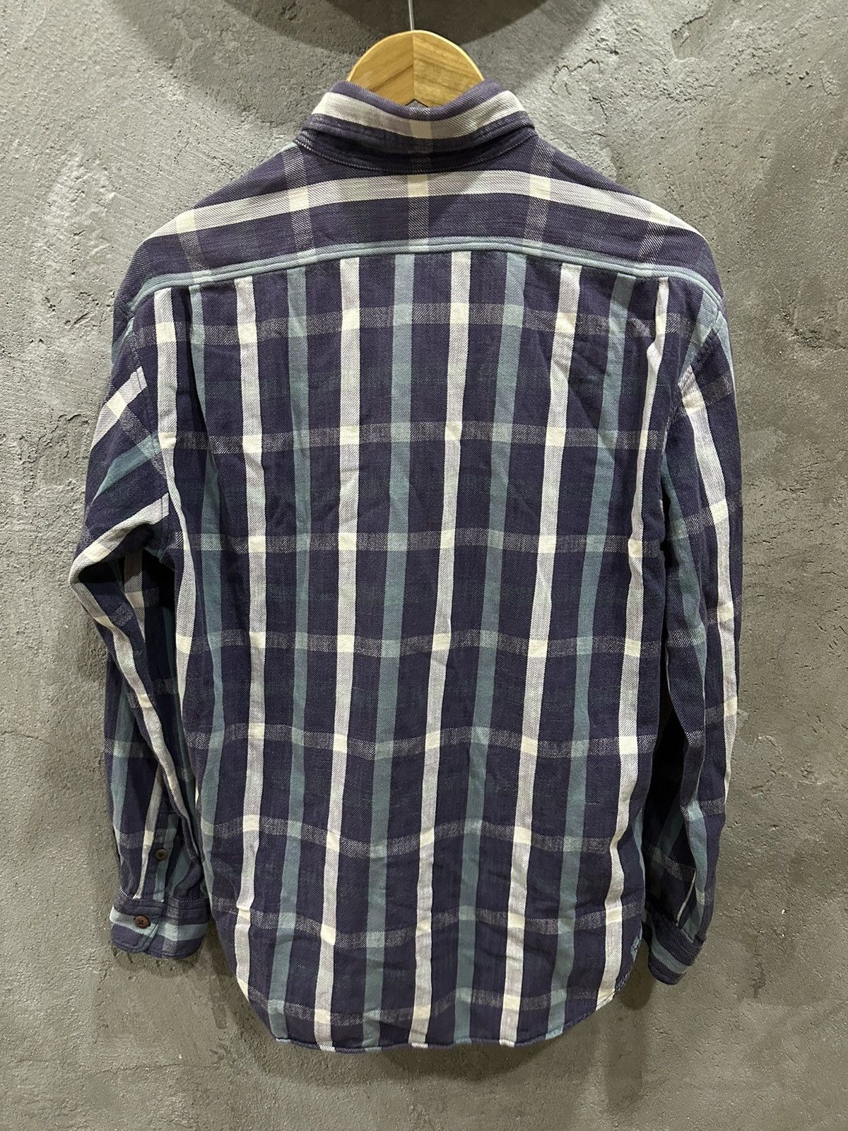 45rpm 45Rpm Studio Japan Single Pocket Plaid Flannel Size US L / EU 52-54 / 3 - 10 Thumbnail