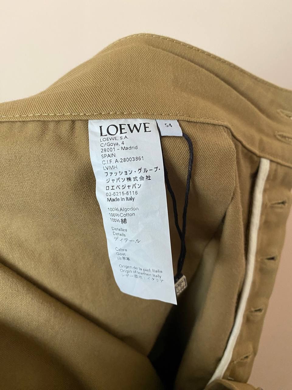 Loewe Loewe 19SS men's show shorts Size US 38 / EU 54 - 11 Thumbnail