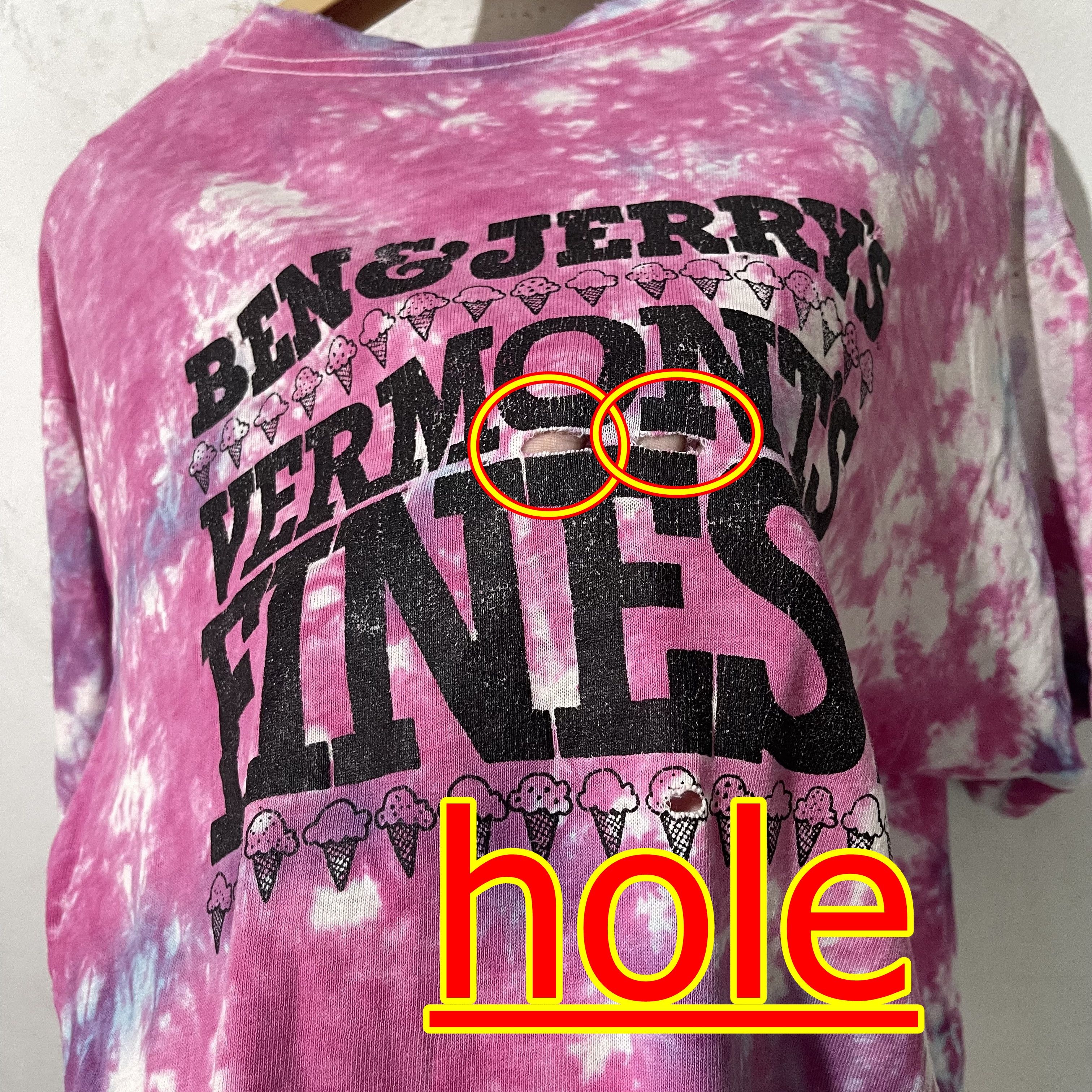 Grateful Dead Vintage 90s Cherry Garcia Ben & Jerrys Tie Dye Shirt Size US L / EU 52-54 / 3 - 10 Thumbnail