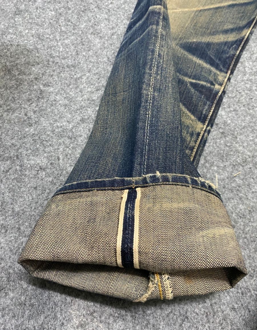 Kapital Vintage Levis 501 Selvedge Distressed Denim Size US 31 - 14 Thumbnail
