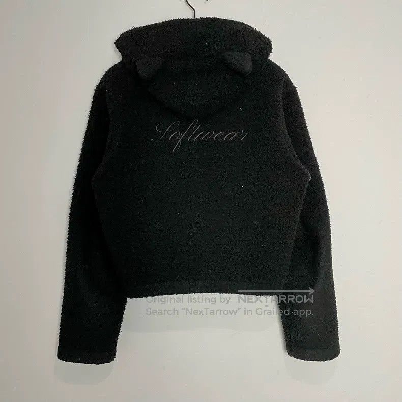 Balenciaga Balenciaga Mud Stained Love Heart Teddy Fleece Jacket Hood Size US M / EU 48-50 / 2 - 2 Thumbnail