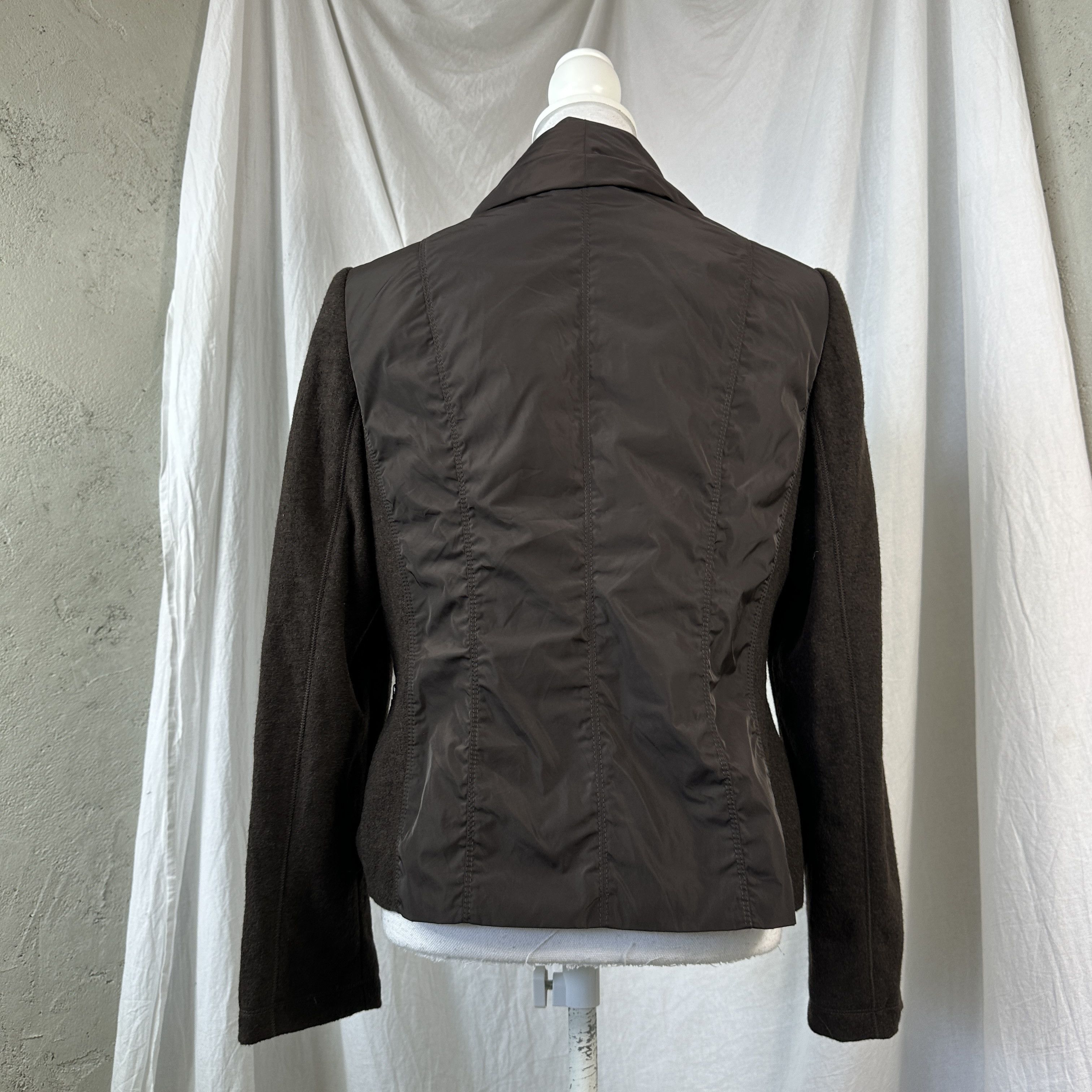 Vintage Vintage Hybrid Wool Nylon Double Zip Jacket Size M / US 6-8 / IT 42-44 - 6 Thumbnail