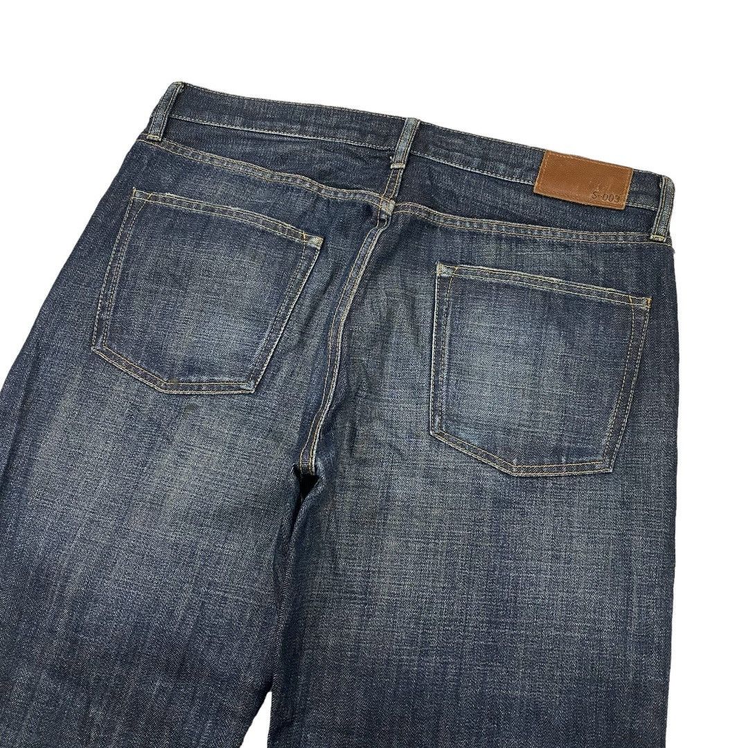 Uniqlo Vintage Uniqlo Easy Fit Straight Denim Jeans Size US 36 / EU 52 - 5 Thumbnail
