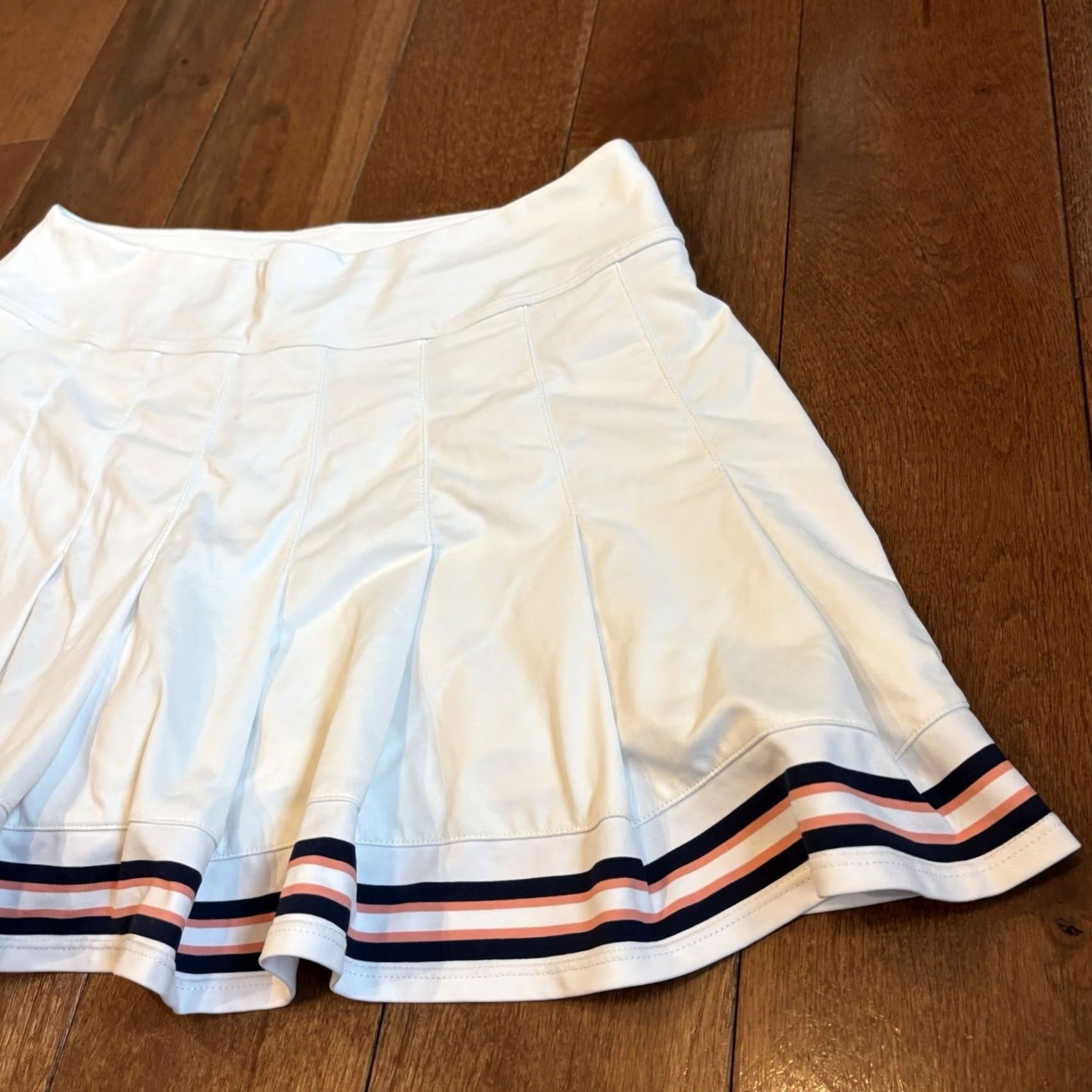 Southern Tide Womens Southern Tide Gwen Performance Skort White Stripes sz S Size ONE SIZE - 2 Thumbnail