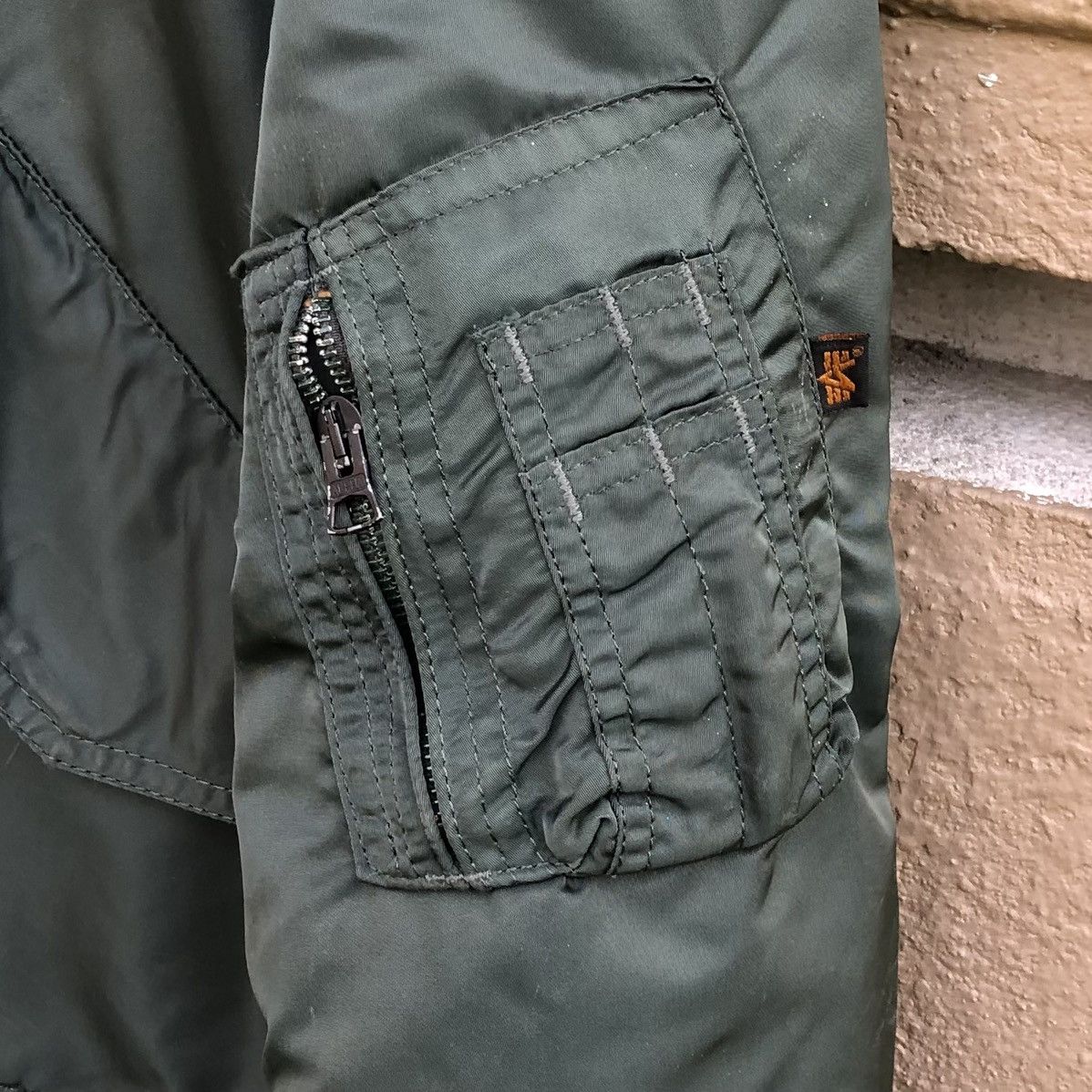 Alpha Industries Vintage Alpha Industries Flyer’s CWU-45P Ma-1 Bomber Jacket Size US L / EU 52-54 / 3 - 6 Thumbnail